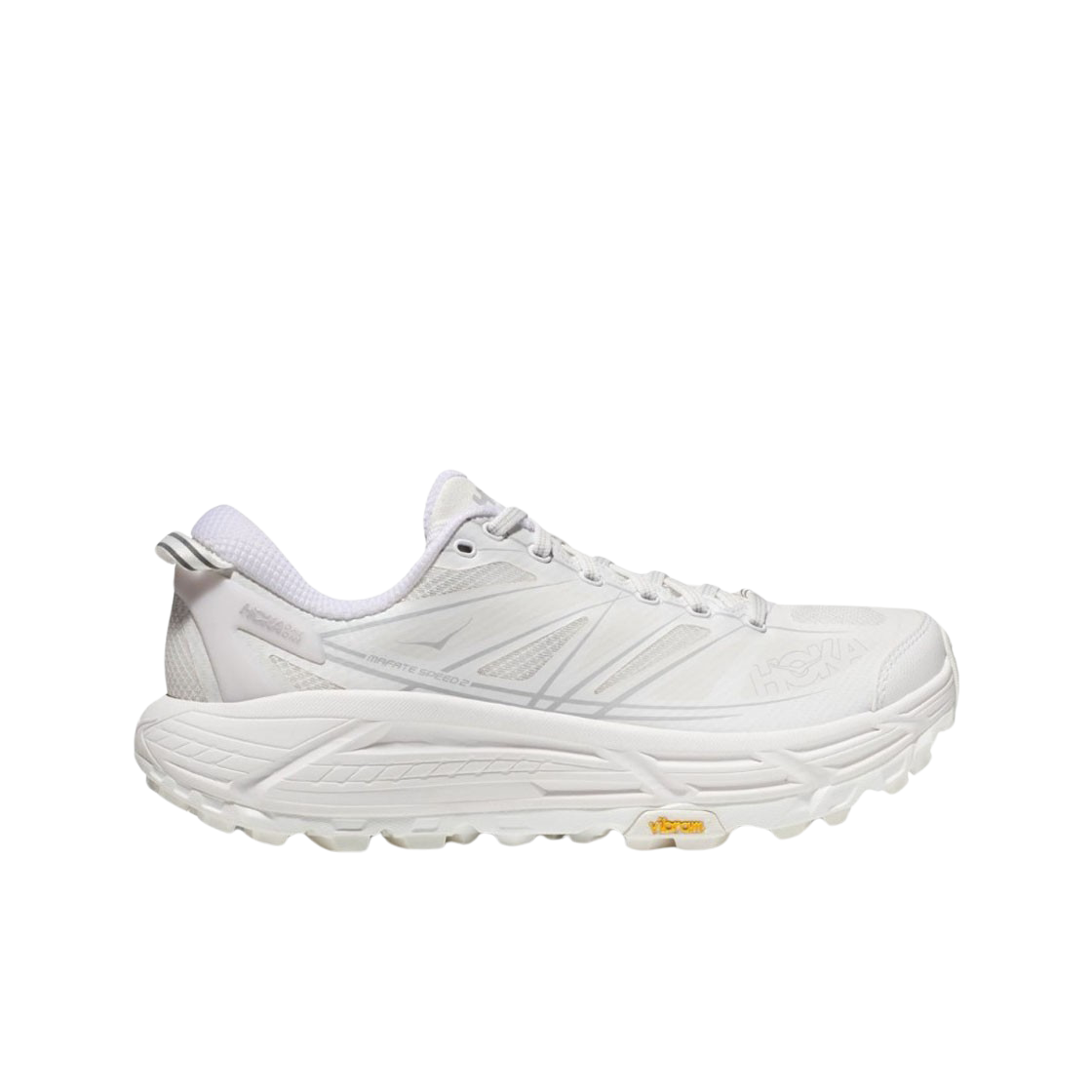 Hoka Mafate Speed 2 White Lunar Rock 상세 이미지 1