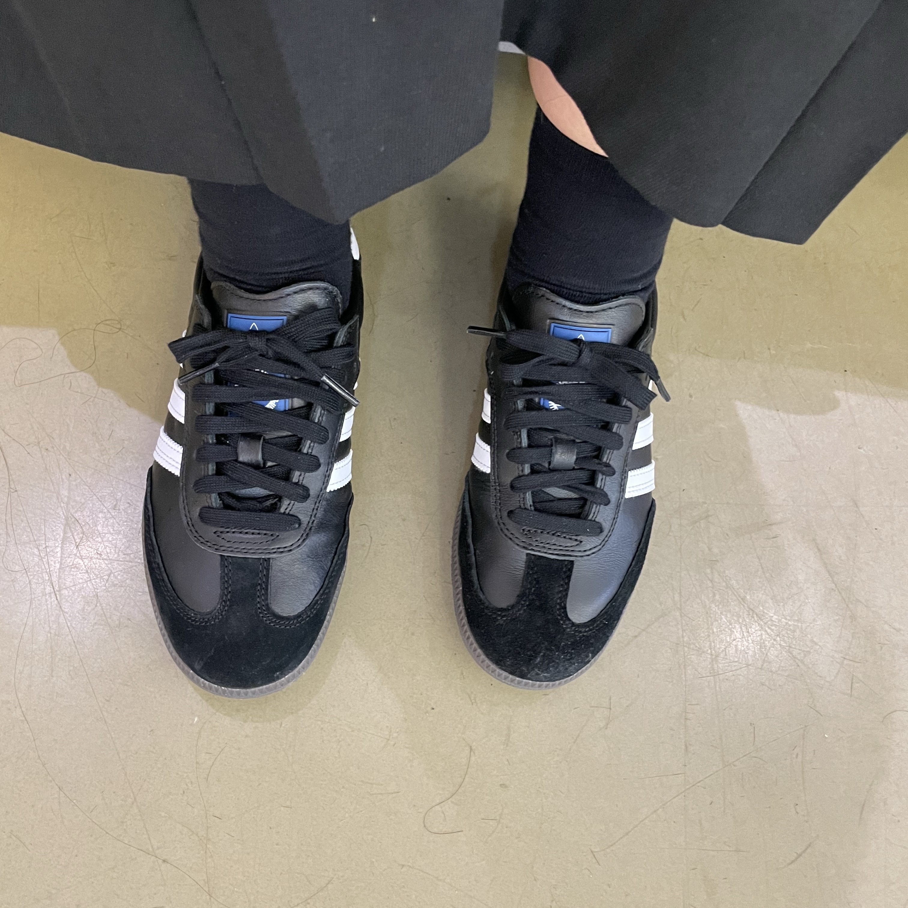 Adidas Samba ADV Black 착용 스타일