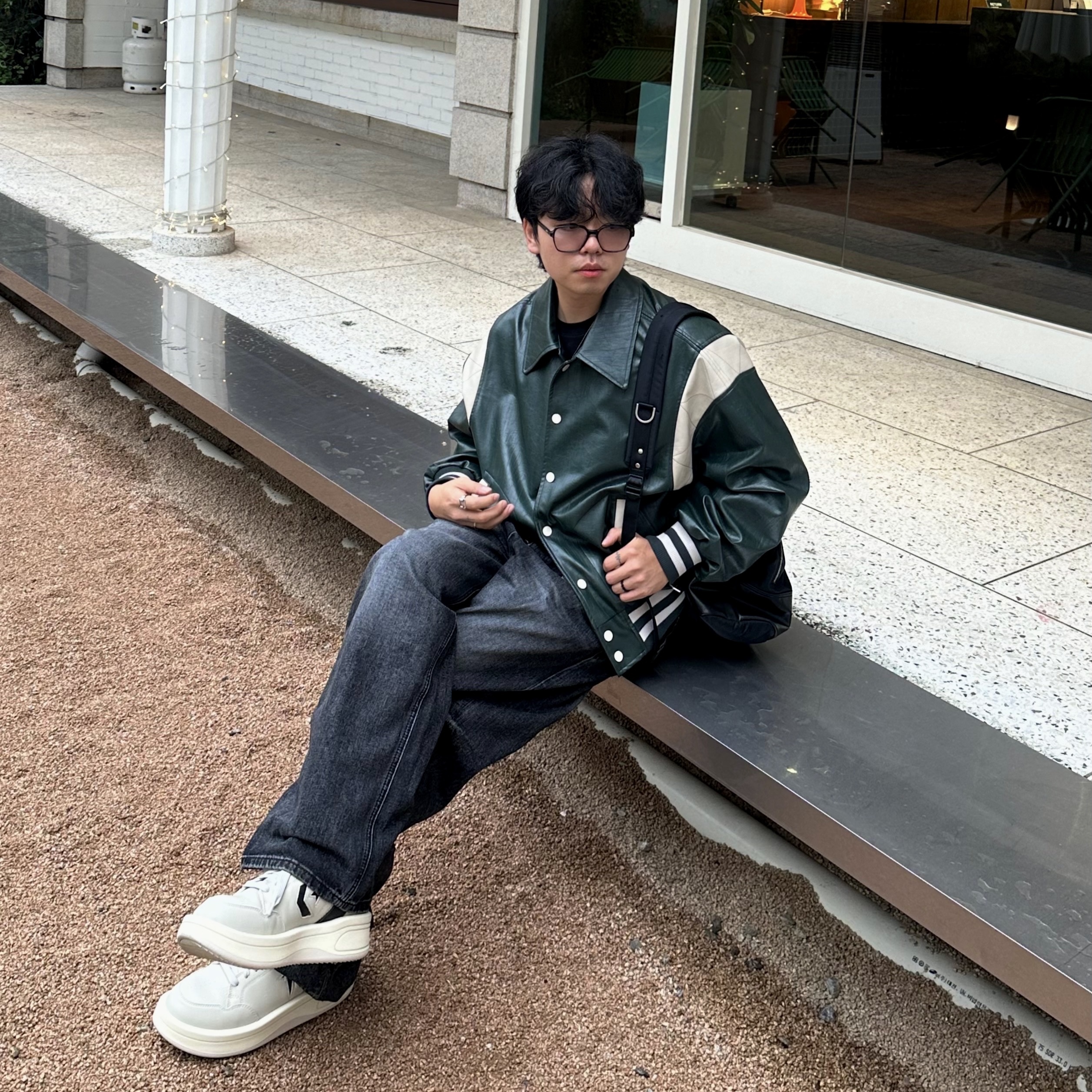 Converse x Drkshdw Turbowpn Pelican 착용 스타일 - 4