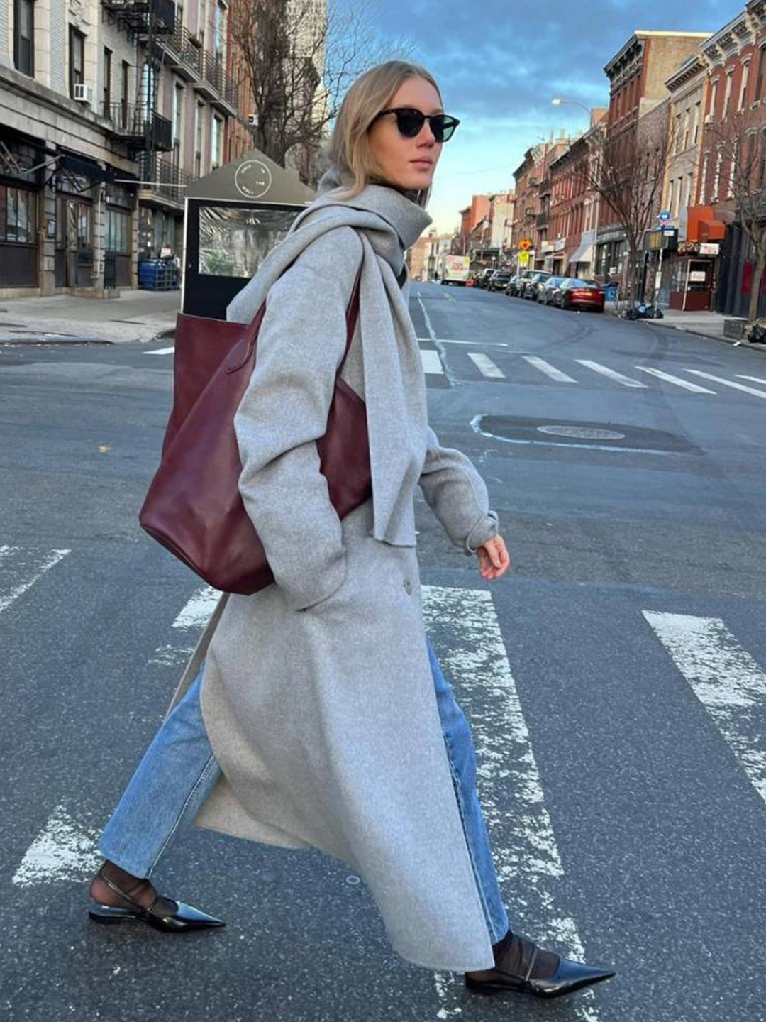 Our Legacy Uniform Coat Brown Exquisite Wool, Undermycar Legion.02 Balmacaan Oversized Wool Coat Beige 착용 스타일 - 4