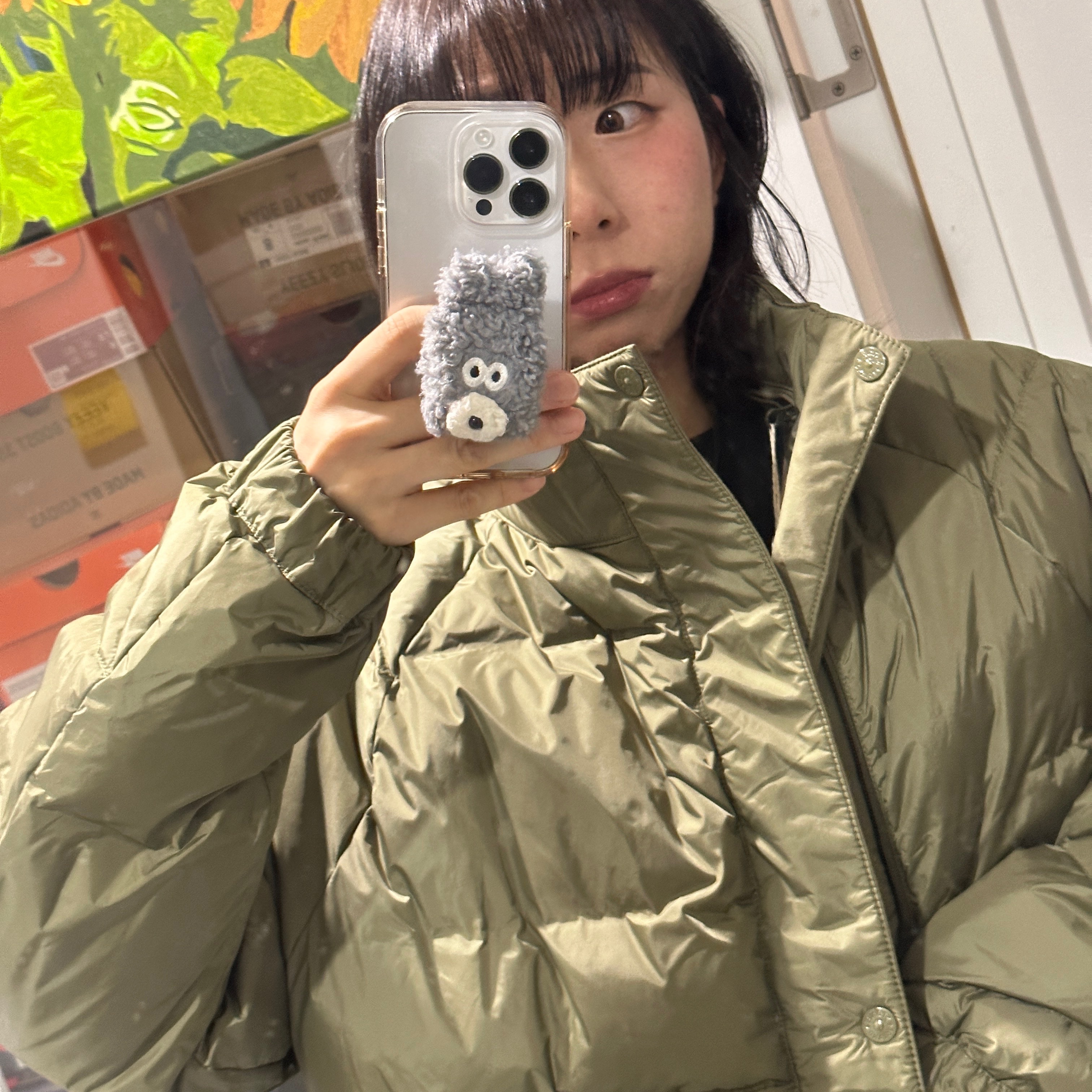Supreme x Stone Island Reversible Down Puffer Jacket Olive - 23FW, Supreme x The North Face Belted Cargo Pants Black - 20SS 착용 스타일 - 2