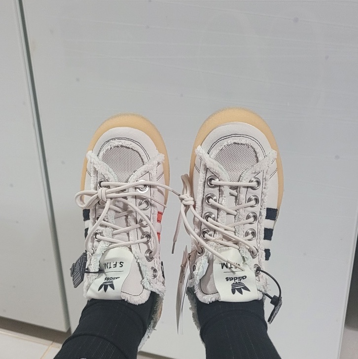 Adidas x Song for the Mute Campus 80s Bliss Core Black 착용 스타일 - 1