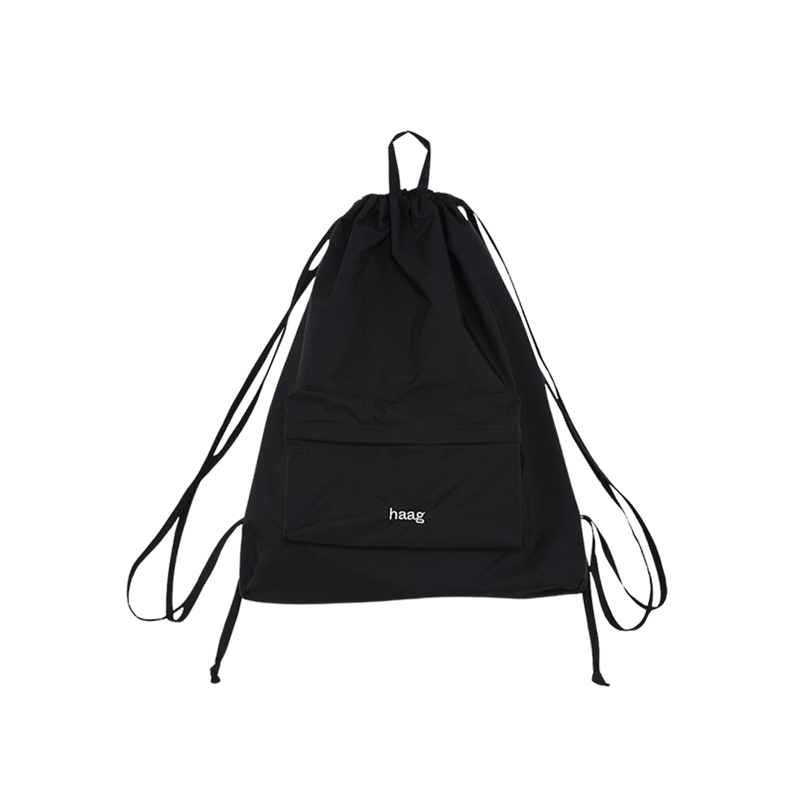 Haag A String Backpack Black 상세 이미지 1