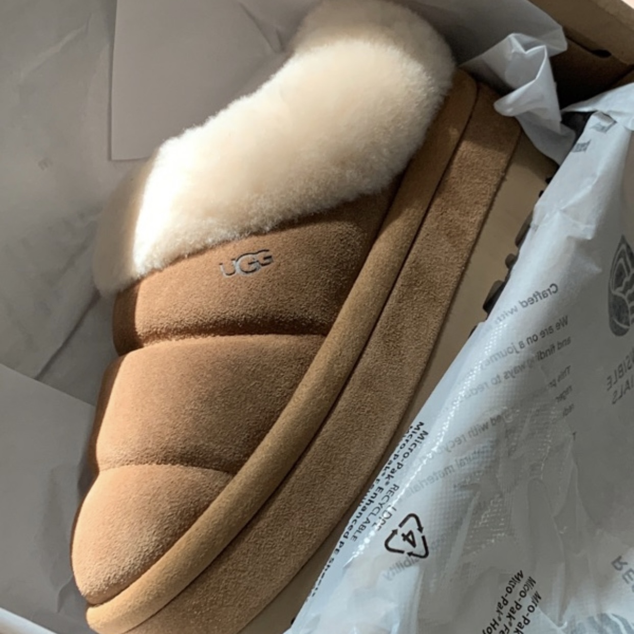 (W) UGG Tazzlita Chestnut 착용 스타일 - 5