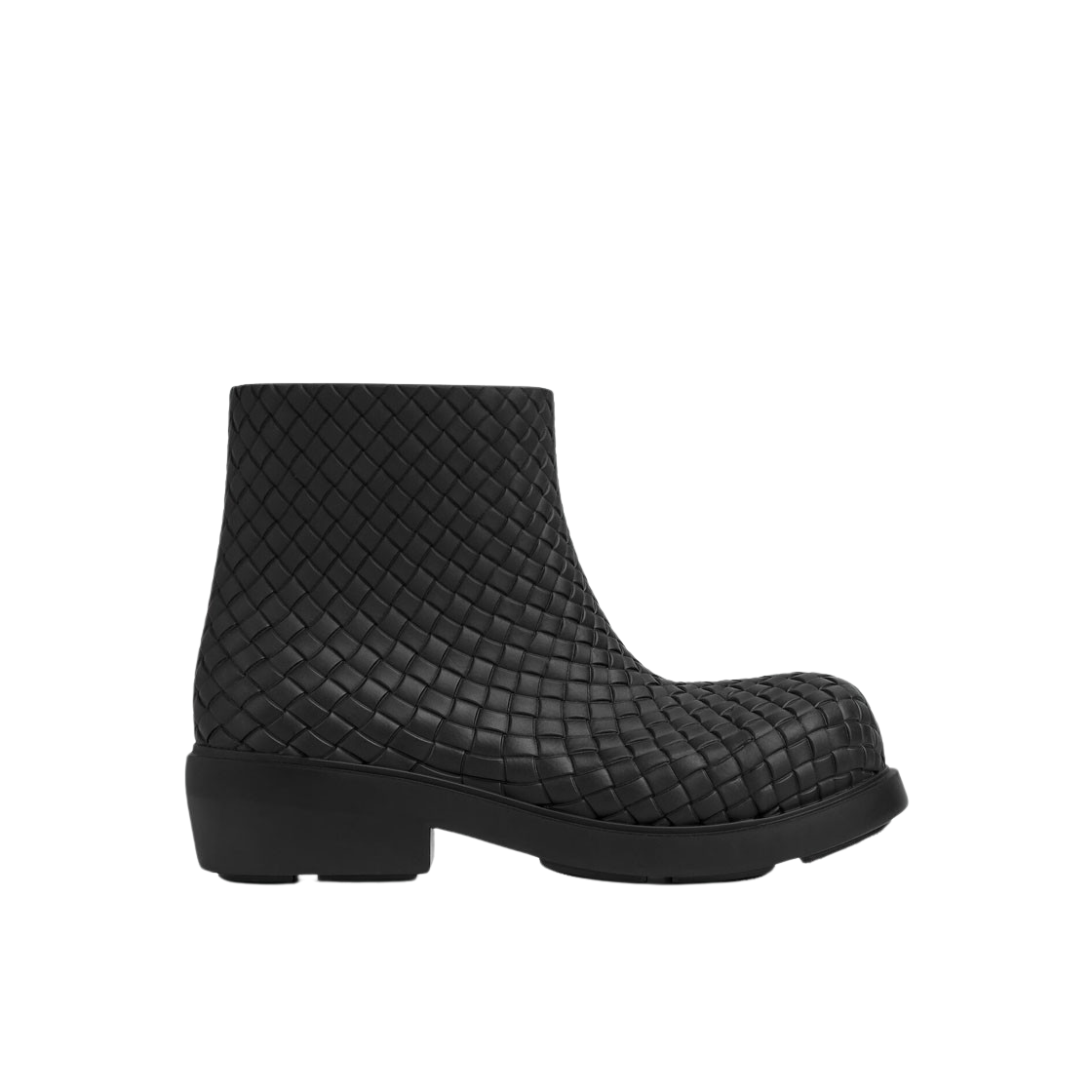 (W) 보테가 베네타 파이어맨 앵클 부츠 블랙((W) Bottega Veneta Fireman Ankle Boot Black)