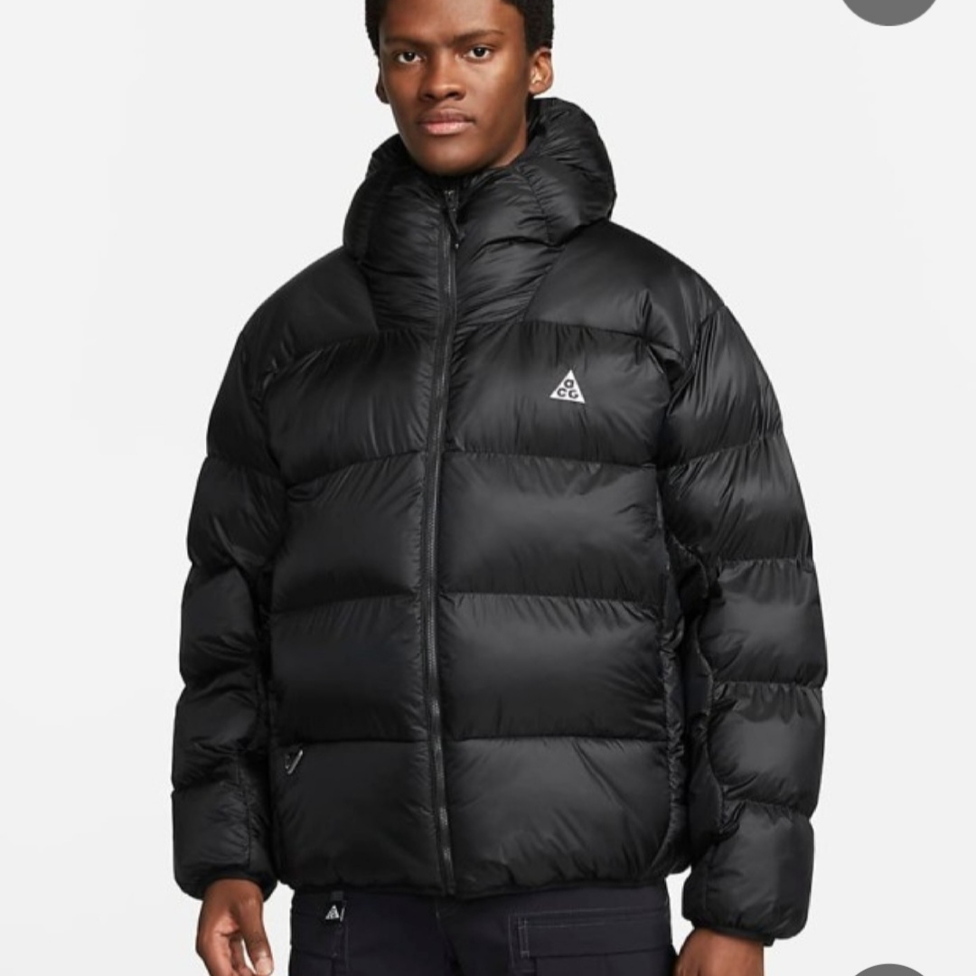 Nike ACG Therma-Fit ADV Lunar Lake Puffer Jacket Black - Asia 착용 스타일