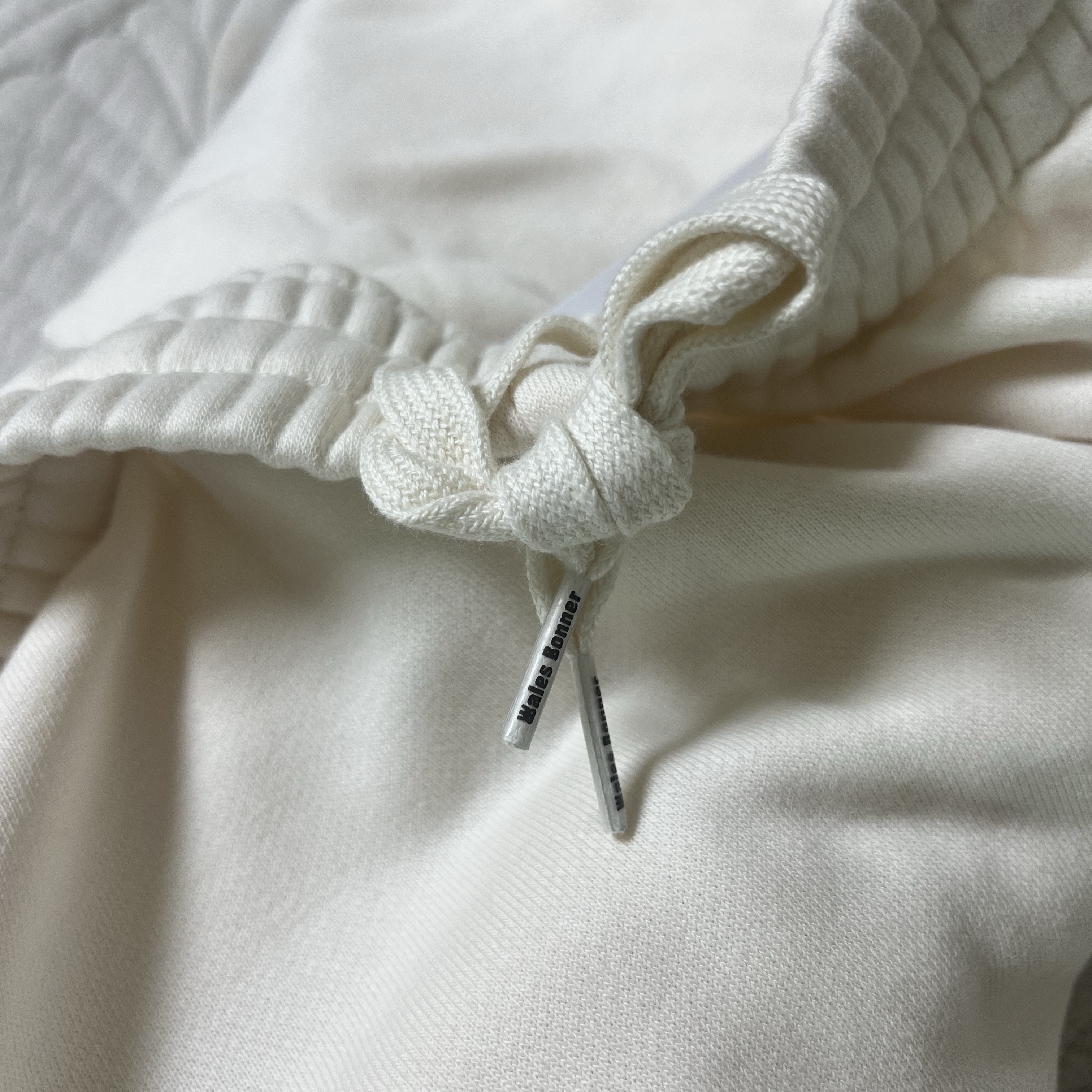 Adidas x Wales Bonner Statement Tracksuit Pants Chalk White - KR Sizing 착용 스타일 - 3