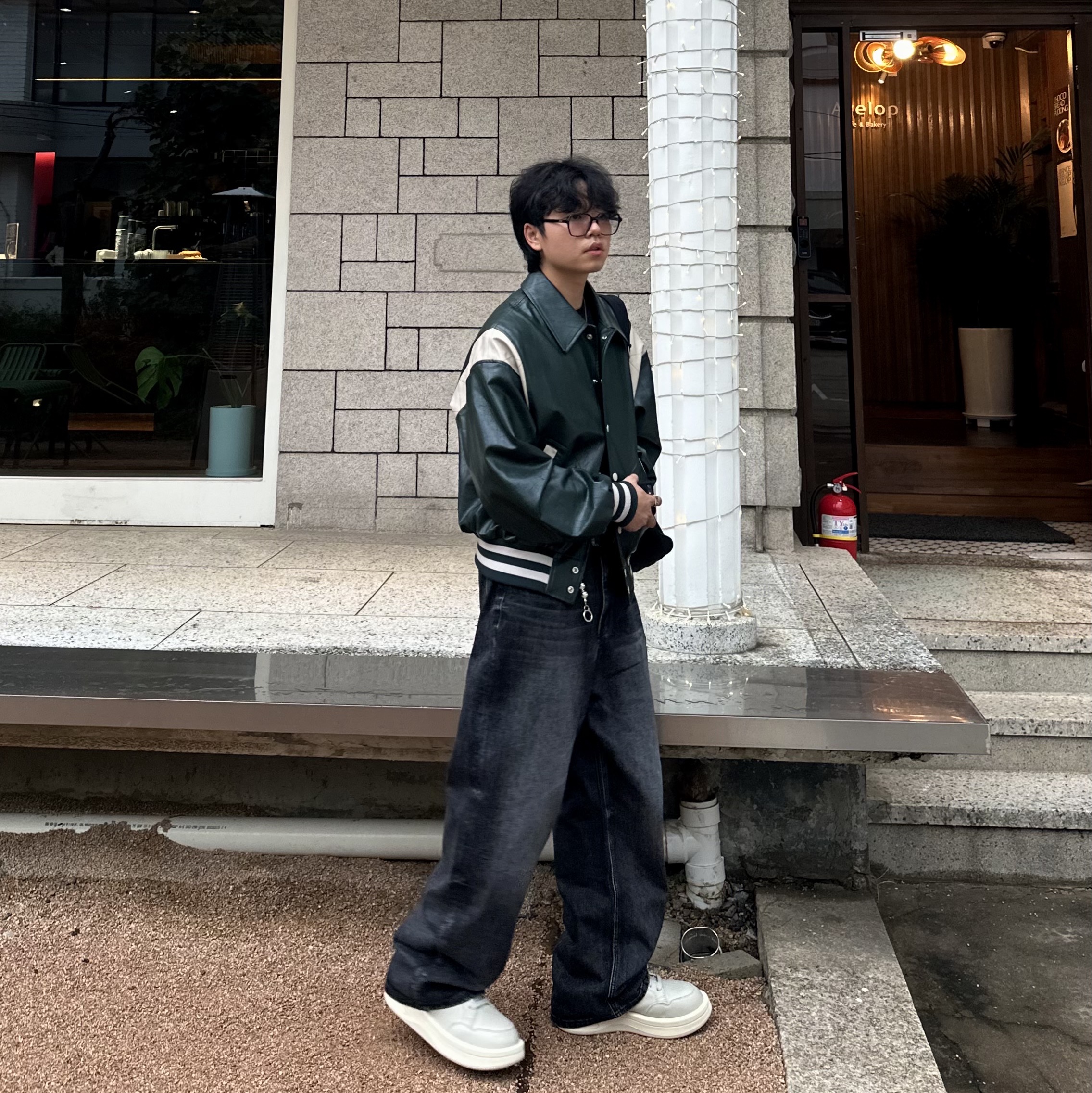 Converse x Drkshdw Turbowpn Pelican 착용 스타일 - 1