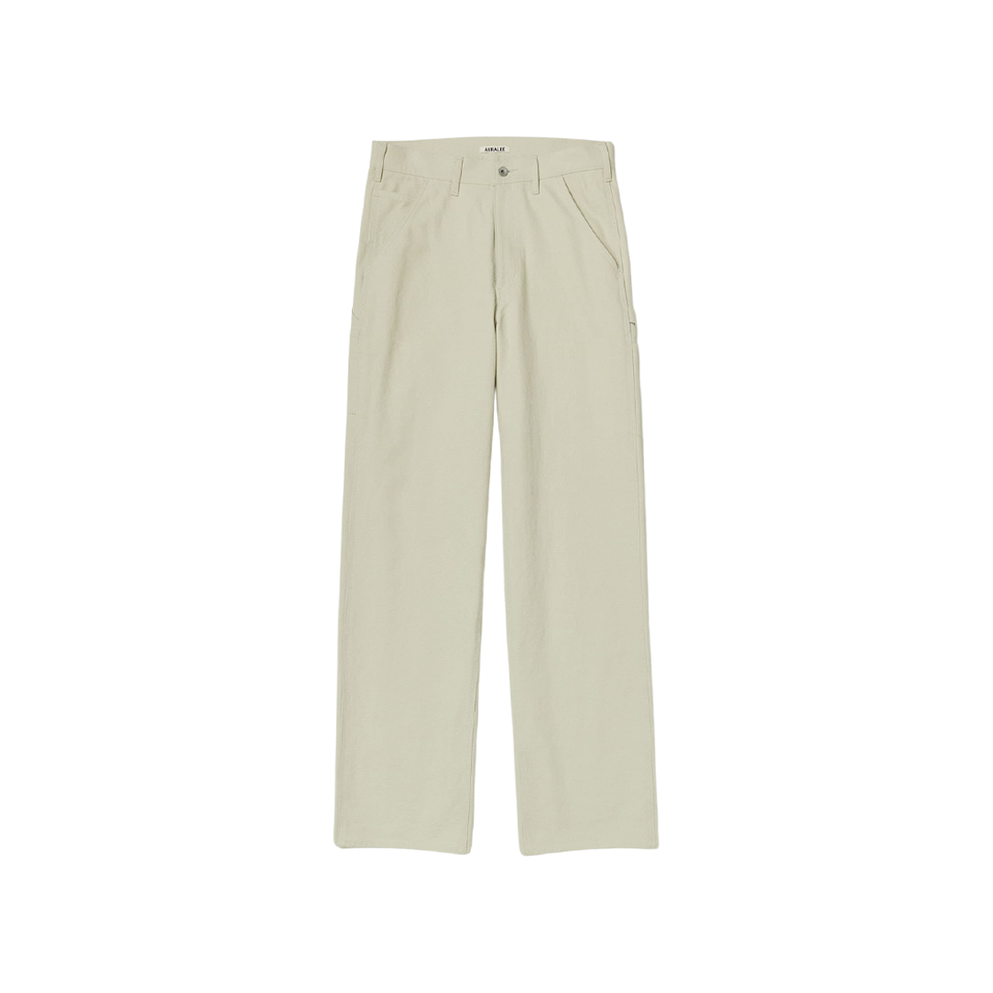 Auralee Washed Heavy Canvas Pants Ivory 상세 이미지 1