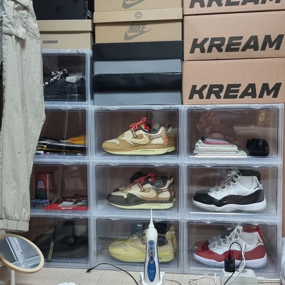 Jordan 11 Retro Varsity Red, Jordan 11 Retro Concord 2018 착용 스타일