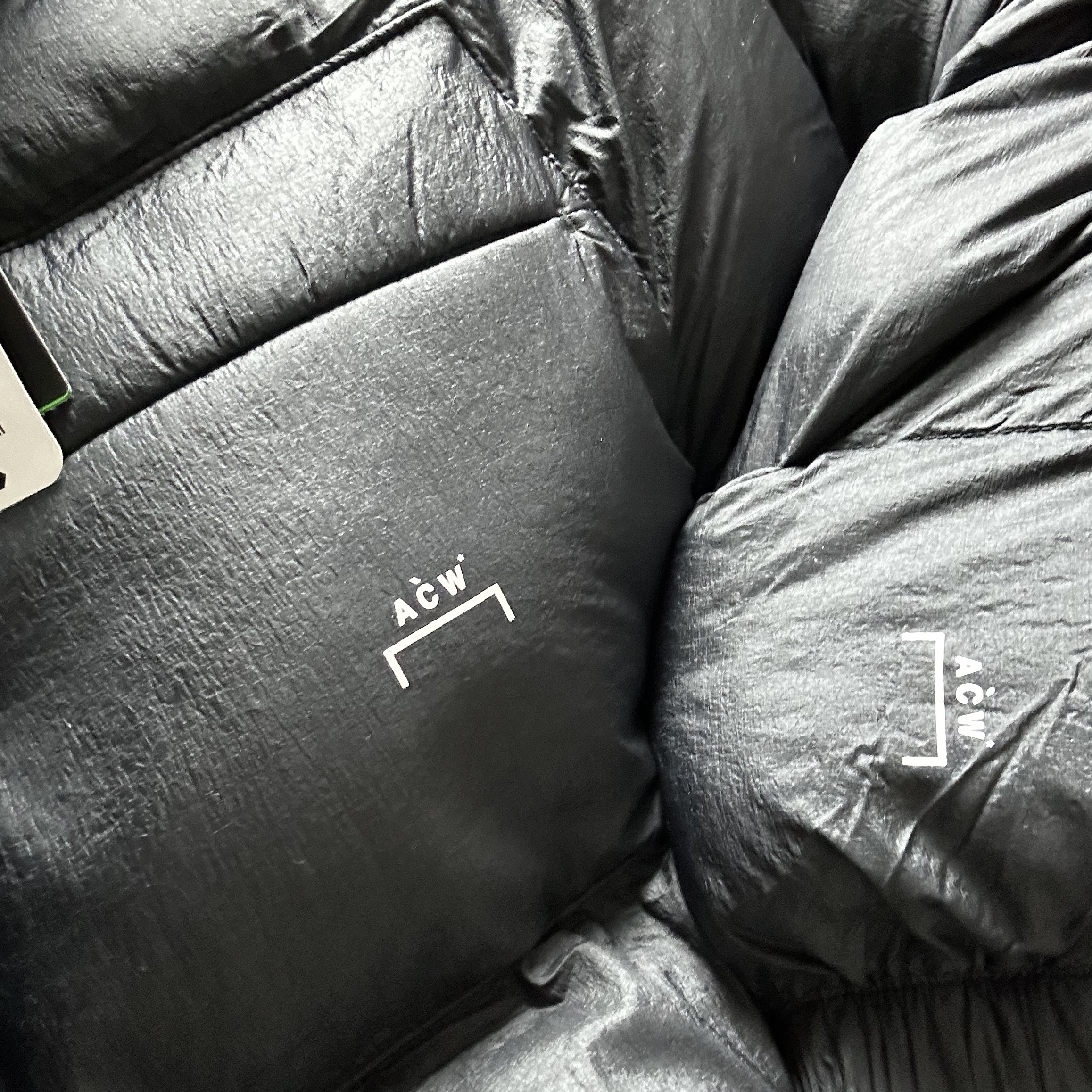 Converse x A-Cold-Wall Super Puffer Jacket Black 착용 스타일