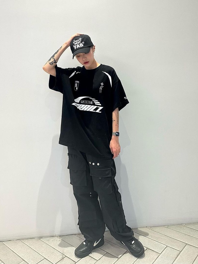 Nike x Ambush Air Force 1 Low SP Black 착용 스타일