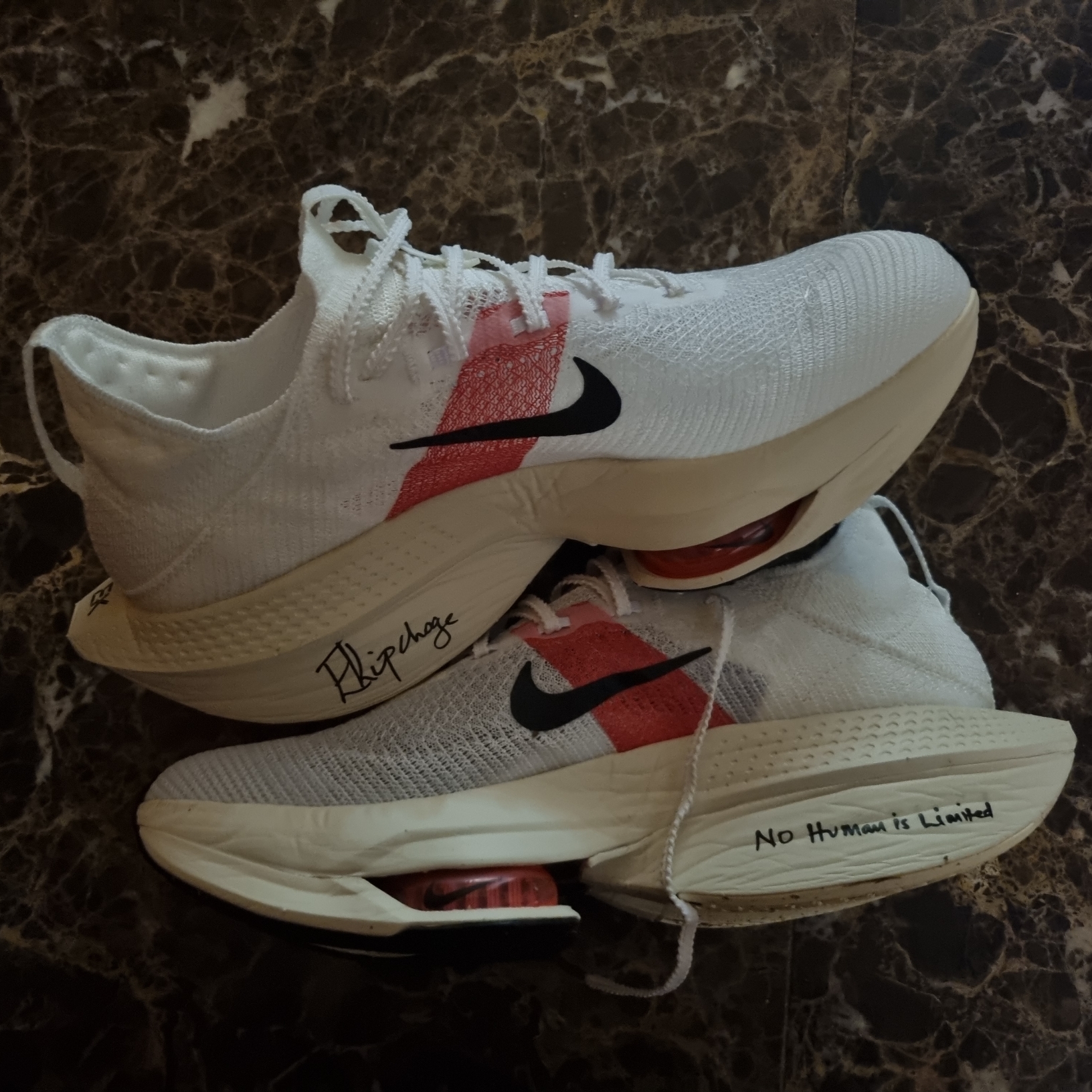Nike Air Zoom Alphafly Next% 2 Eliud Kipchoge 착용 스타일