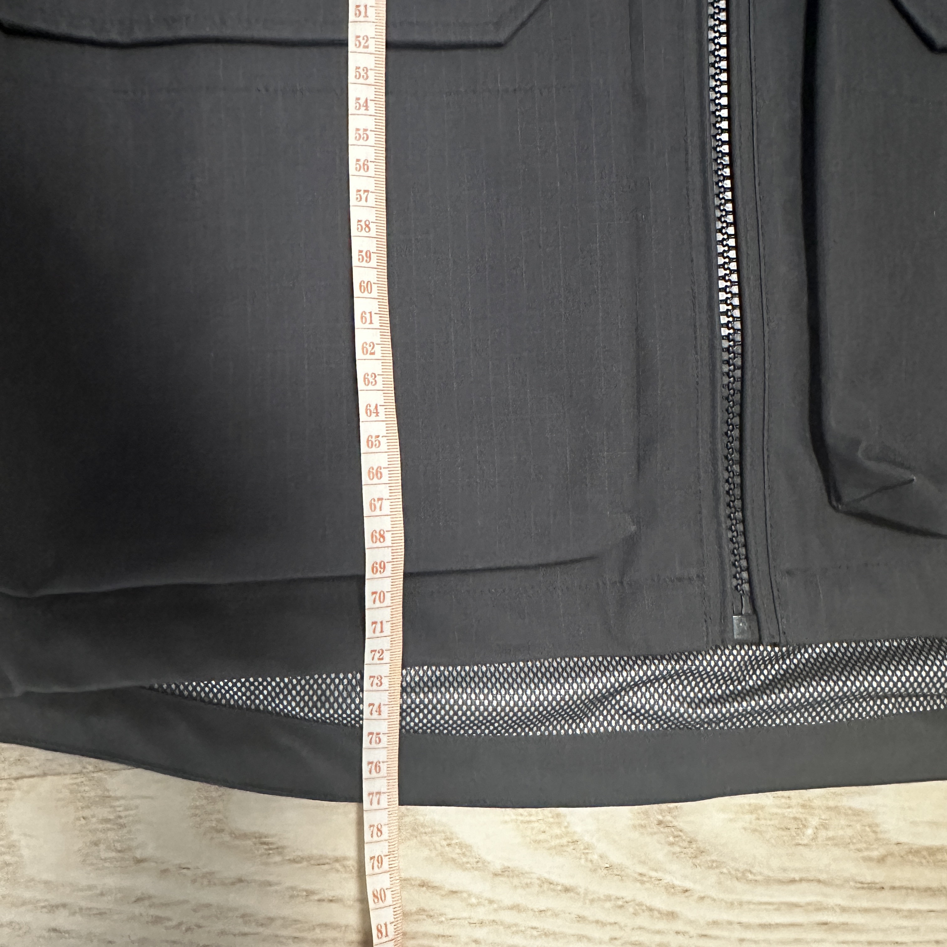 Palace Gore-Tex Cotton RS Jacket Black - 23FW 착용 스타일 - 6