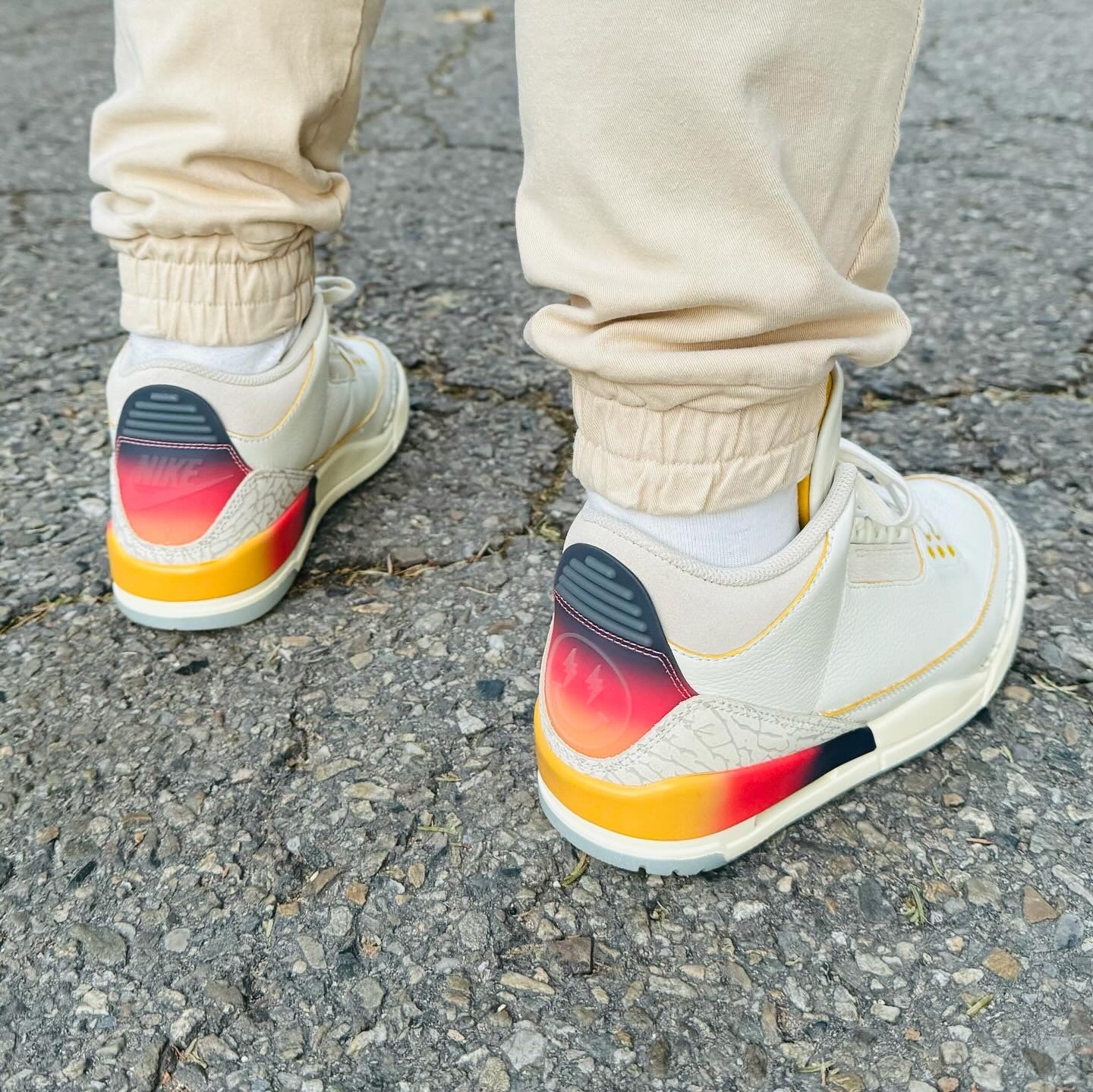 Jordan 3 x J Balvin Retro SP Sunset 착용 스타일 - 2