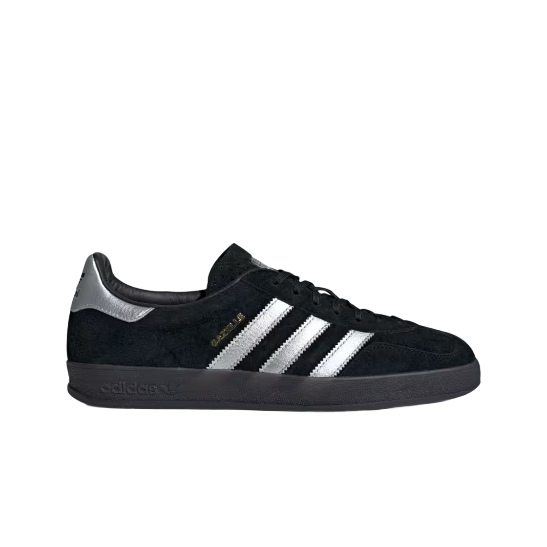 아디다스 가젤 인도어 코어 블랙 매트 실버(Adidas Gazelle Indoor Core Black Matte Silver)