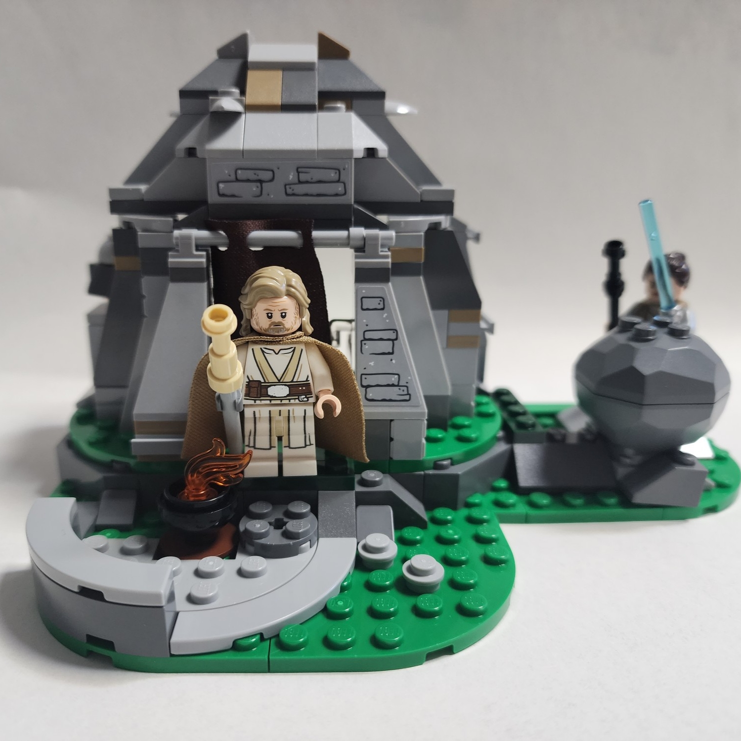 Lego Star Wars Ahch-To Island Training 착용 스타일