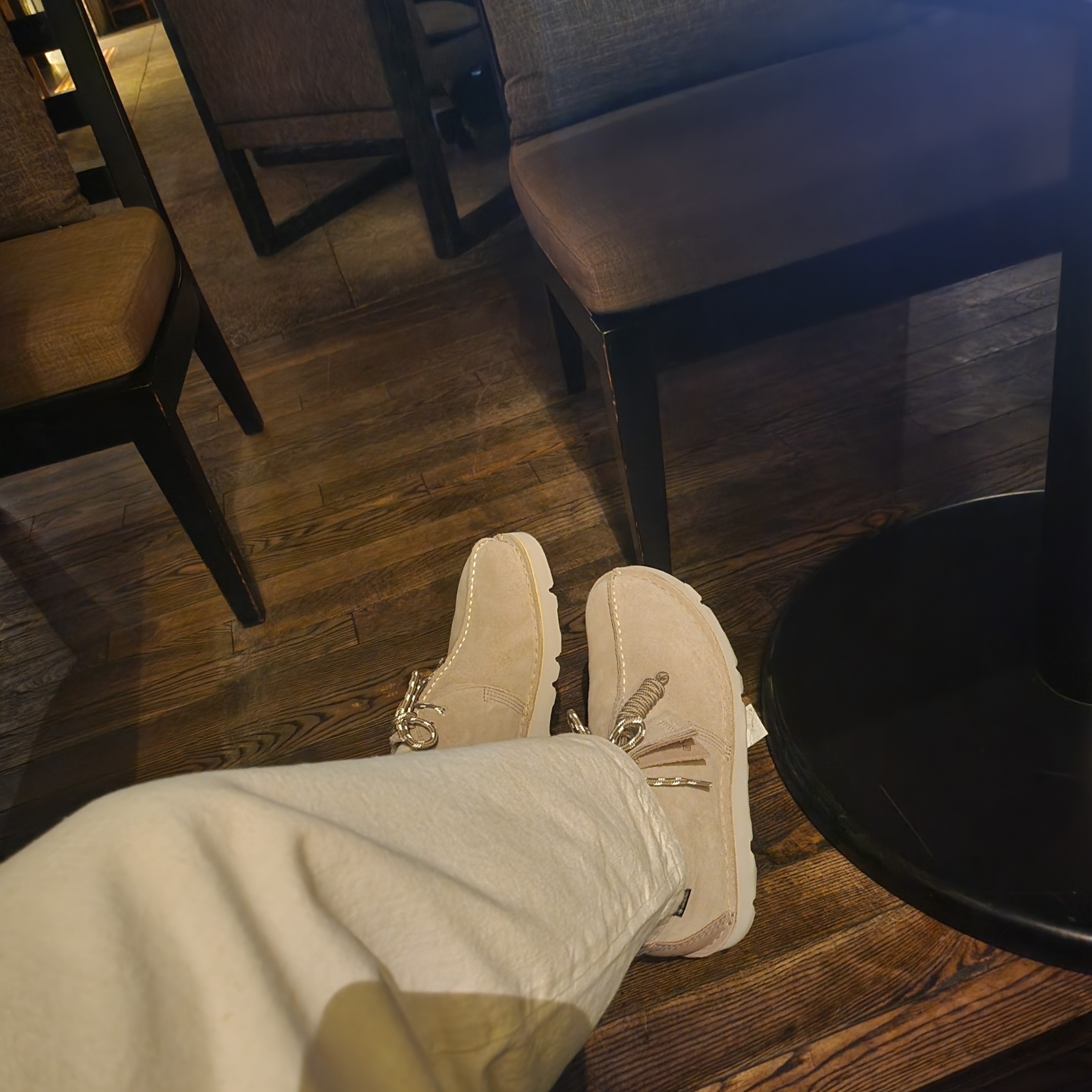 Clarks Desert Trek Gore-Tex Sand Suede 착용 스타일