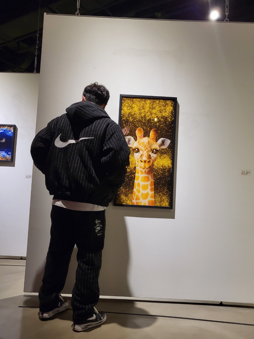 Nike x Stussy NRG Striped Wool Jacket Black (DR4023-010), Nike x Stussy NRG Striped Wool Pants Black (DR4021-010) 착용 스타일
