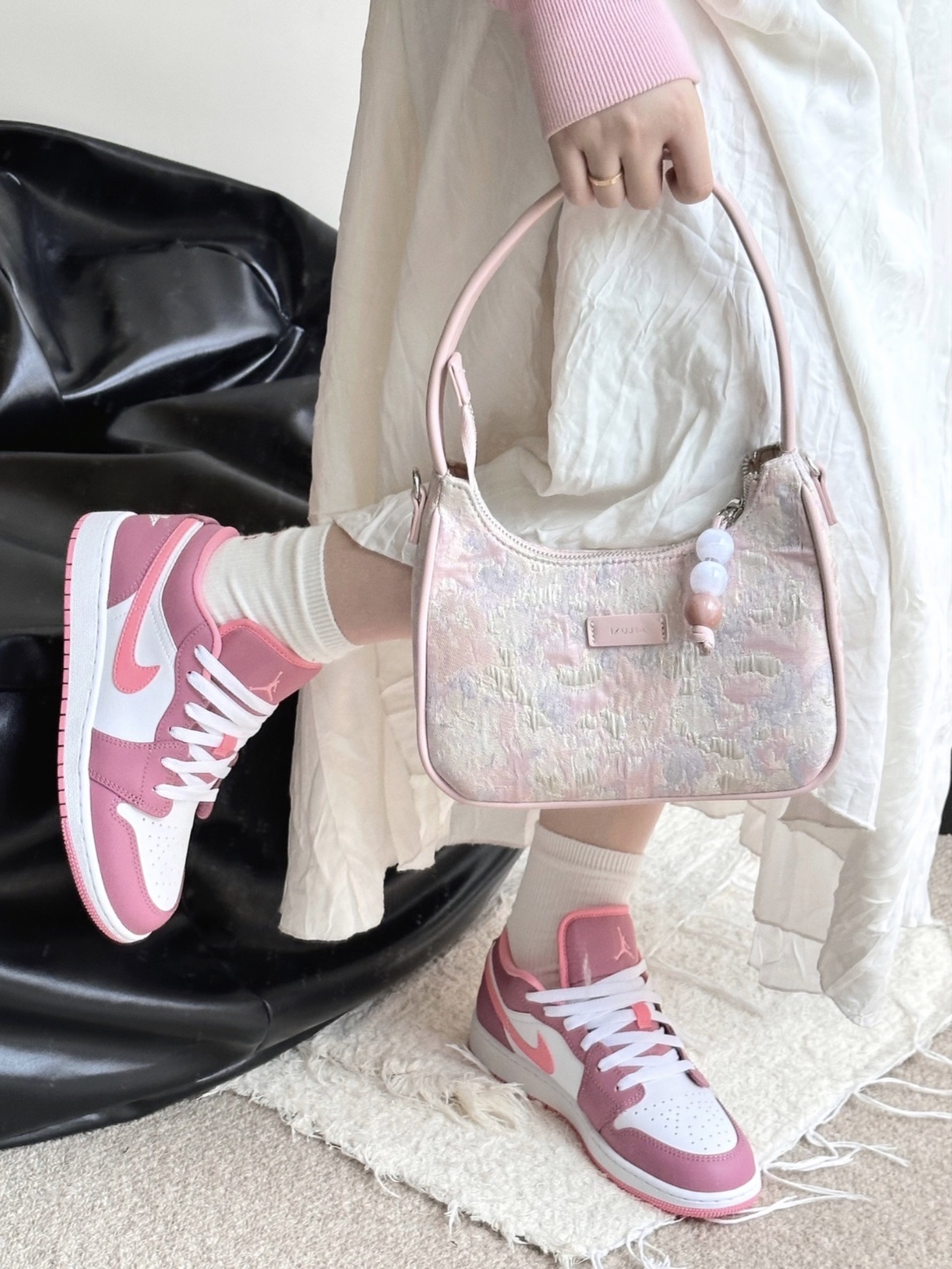(GS) Jordan 1 Low Desert Berry 착용 스타일