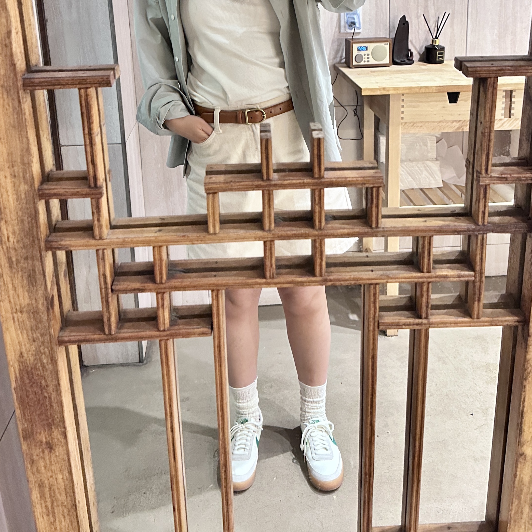 Nike x J.Crew Killshot 2 Lucid Green 착용 스타일