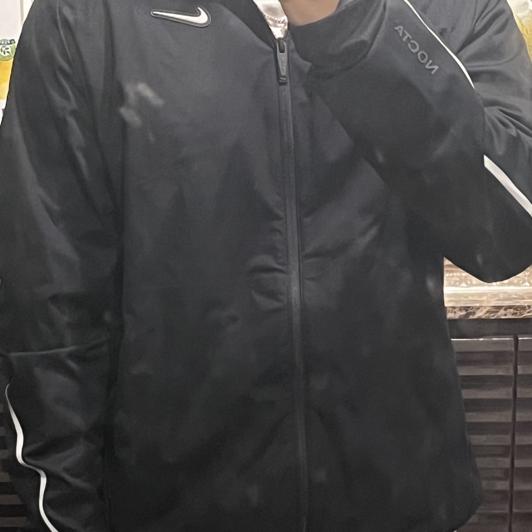 Nike x Drake Nocta Basketball Warmup Jacket Black (DV3661-010) 착용 스타일