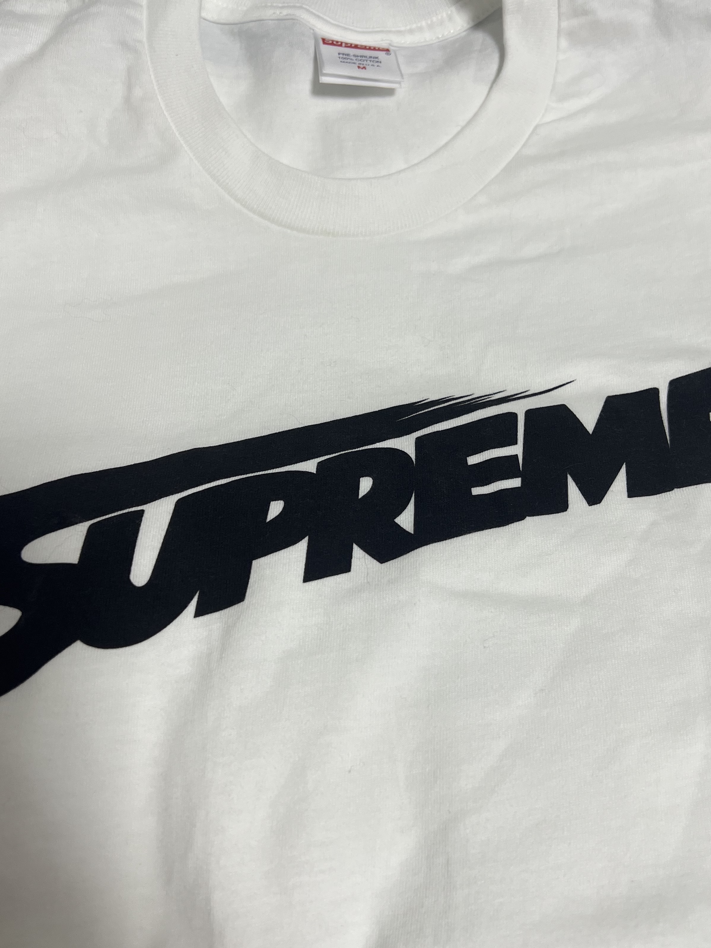 Supreme Mont Blanc T-Shirt White - 23FW 착용 스타일