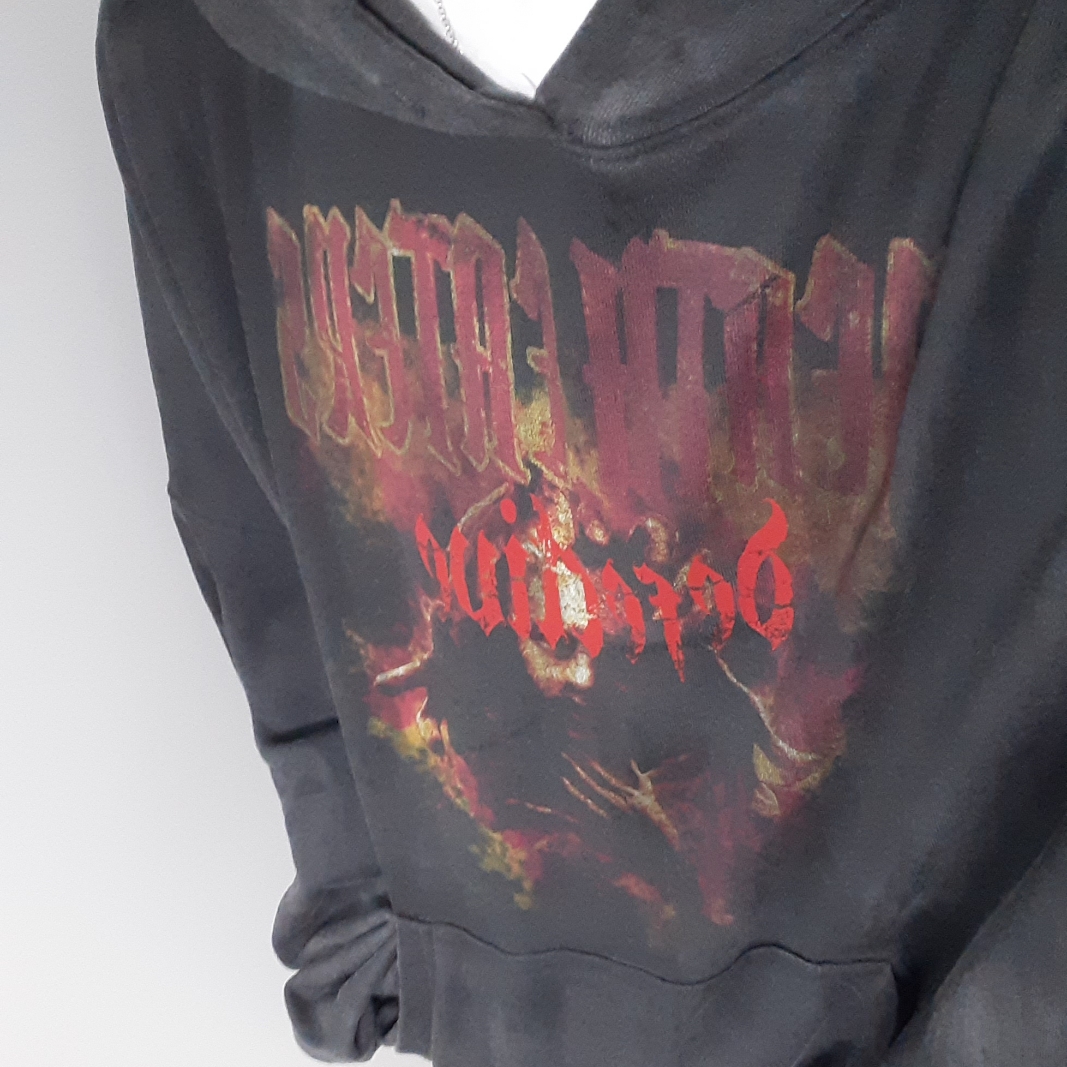Undermycar Death Eaters Oversized Hoodie Fiesta - 23FW, Undermycar Death Eaters Oversized Hoodie Fiesta - 23FW (Stranger Exclusive) 착용 스타일