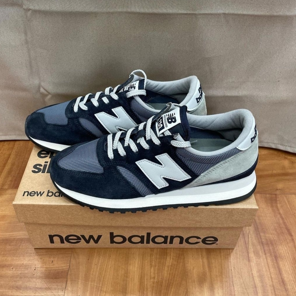 New Balance 730 Made in UK Navy 착용 스타일