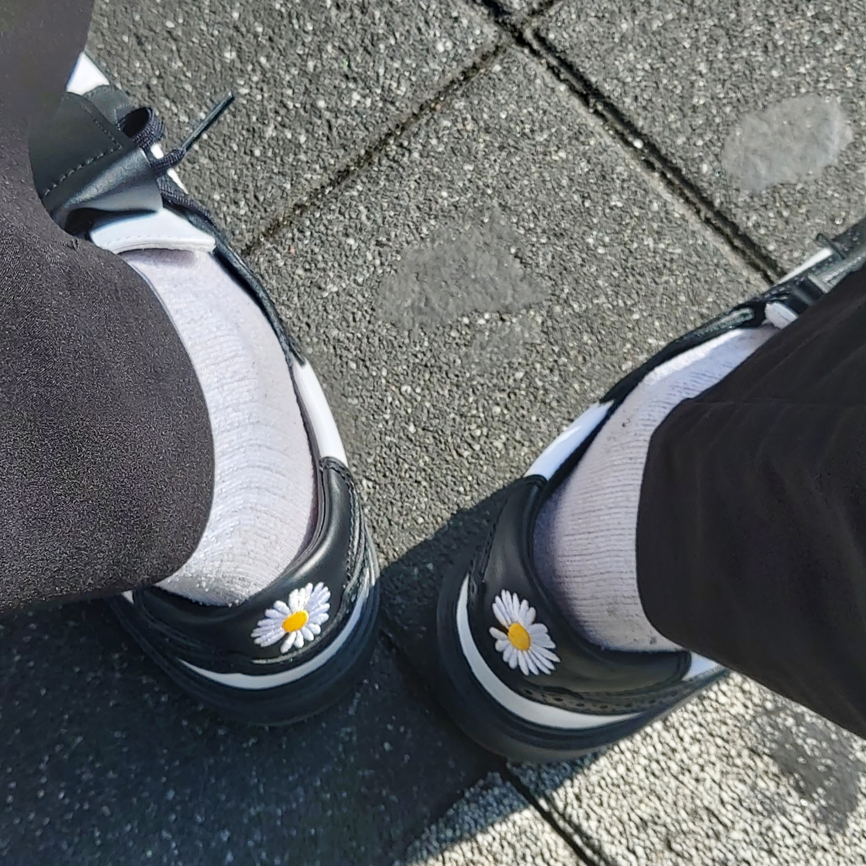 Nike x Peaceminusone Kwondo1 Black and White 착용 스타일