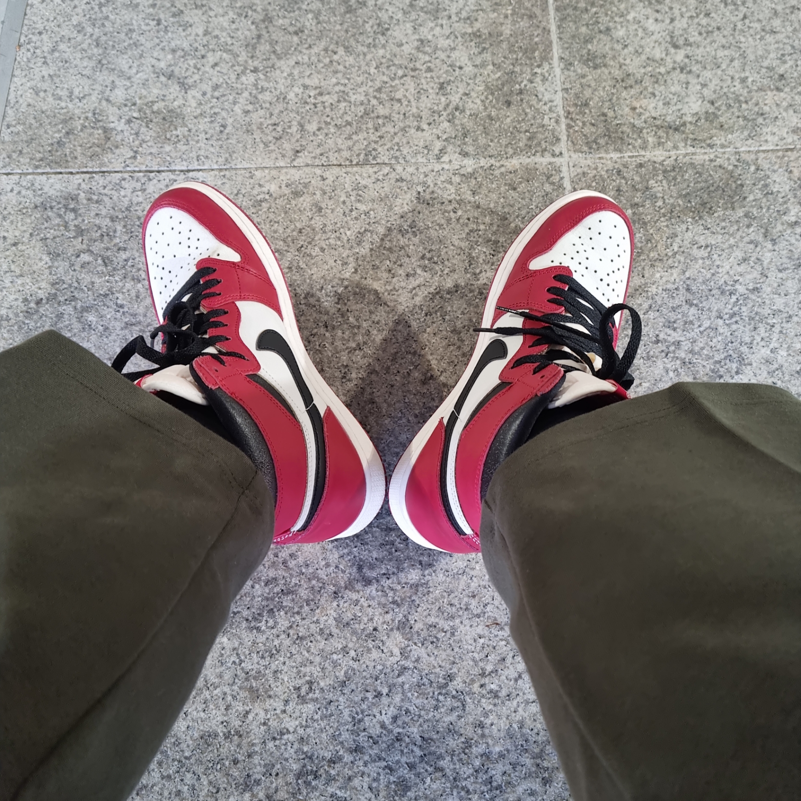 Jordan 1 Retro High OG Chicago 2022 착용 스타일
