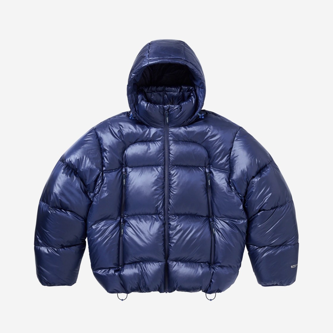 Supreme Featherweight Down Puffer Jacket Navy - 23FW 상세 이미지 4