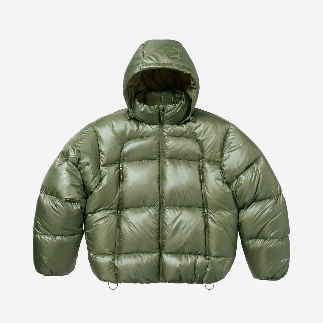 Supreme Featherweight Down Puffer Jacket Olive - 23FW 상세 이미지 5