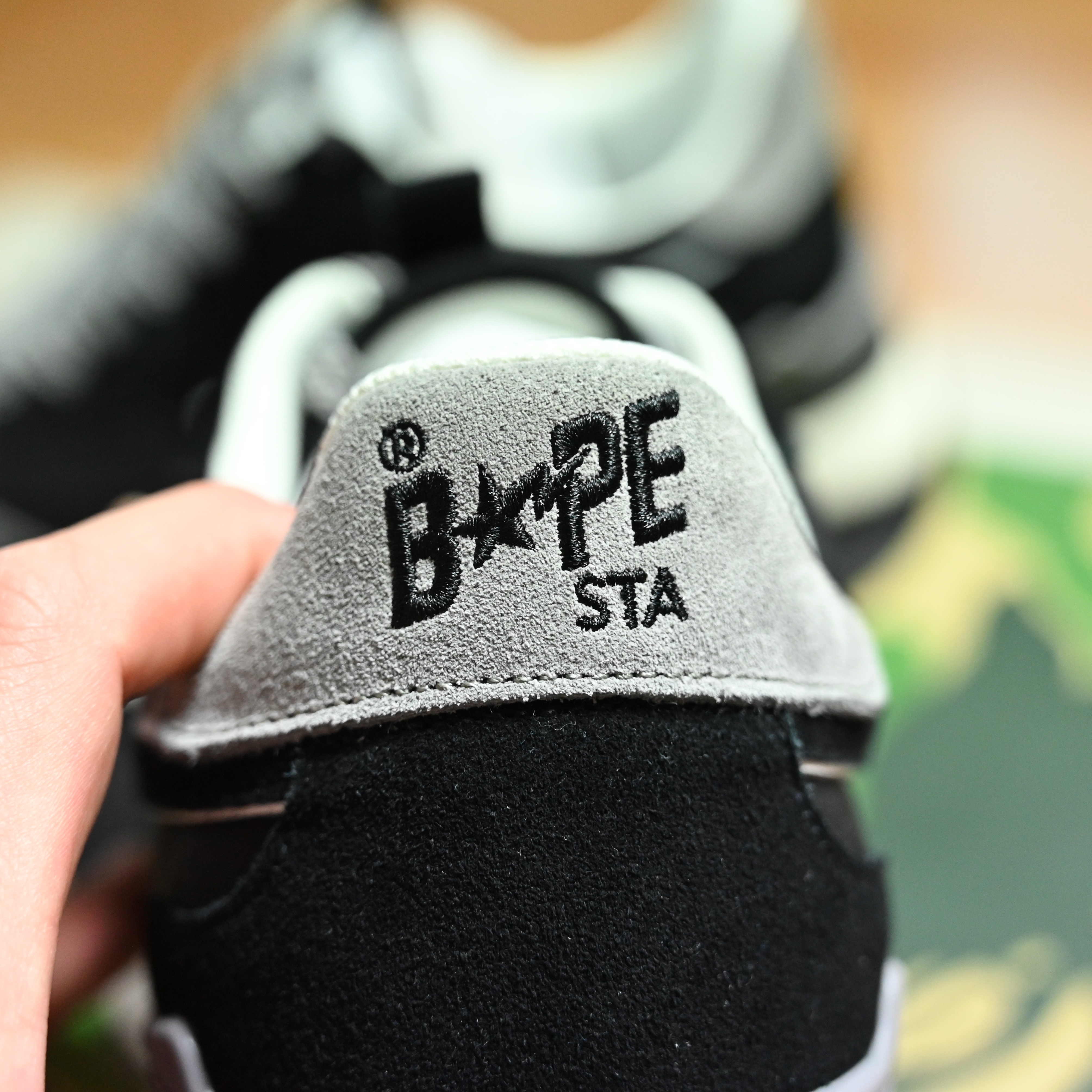 BAPE Road Sta Express #3 M1 Black 착용 스타일 - 3
