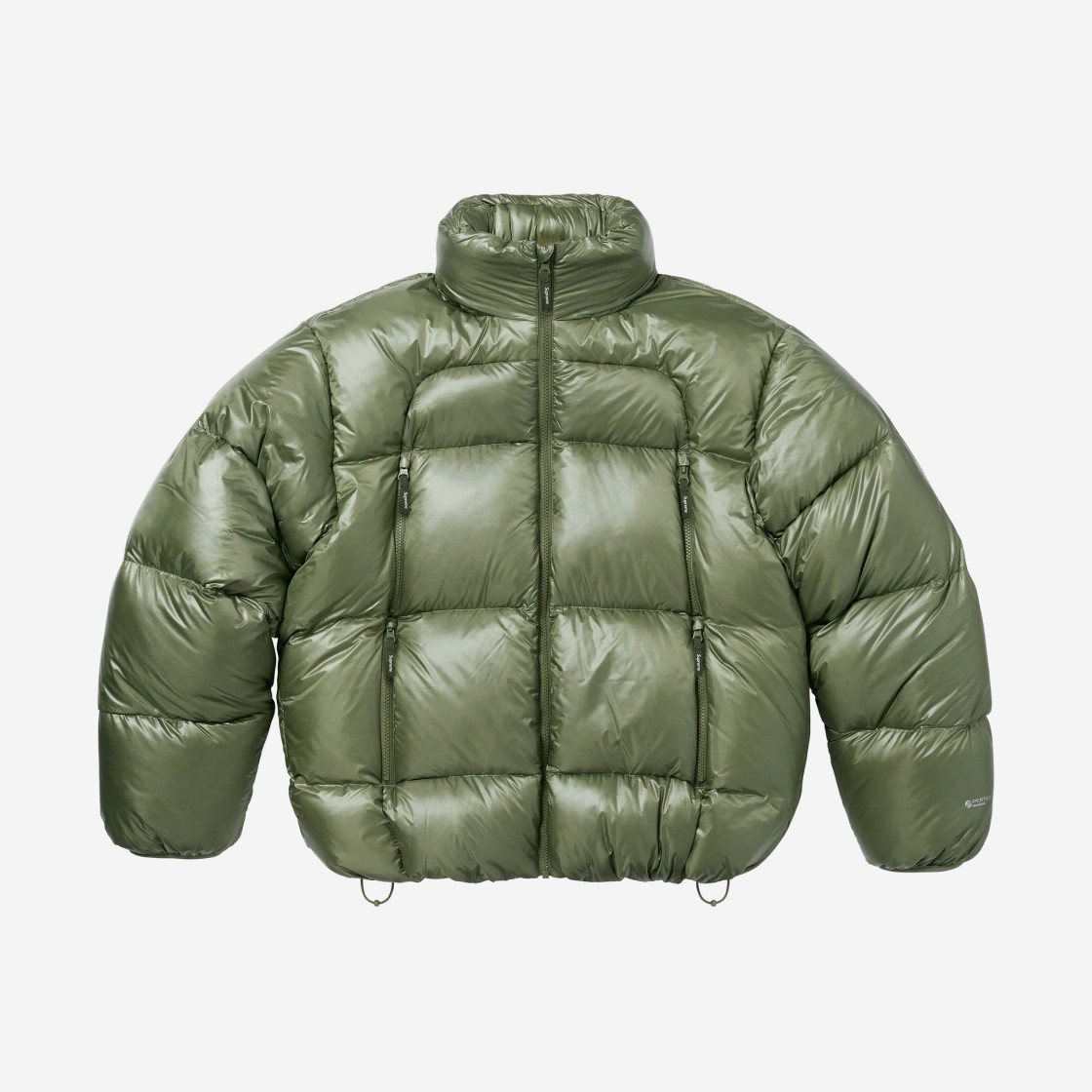 Supreme Featherweight Down Puffer Jacket Olive - 23FW 상세 이미지 1