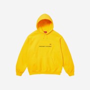 Supreme Berlin Shop Small Box Hooded Sweatshirt Yellow - 23FW