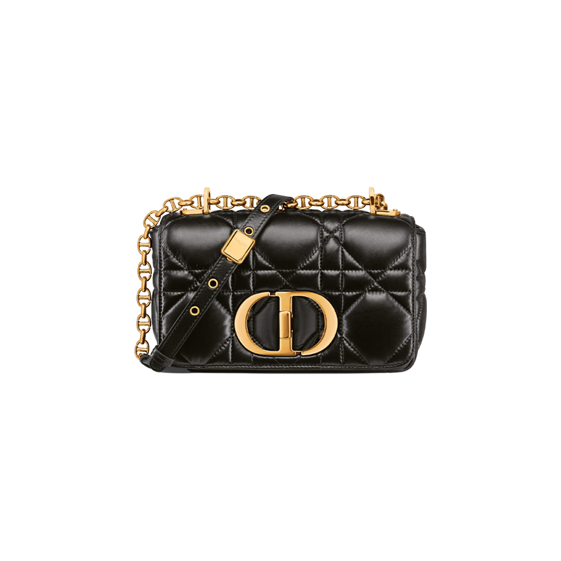 Dior Small Caro Bag Black Quilted 상세 이미지 1