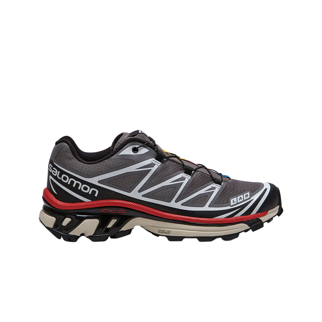 살로몬 XT-6 퓨터 오로라 레드(Salomon XT-6 Pewter Aurora Red)