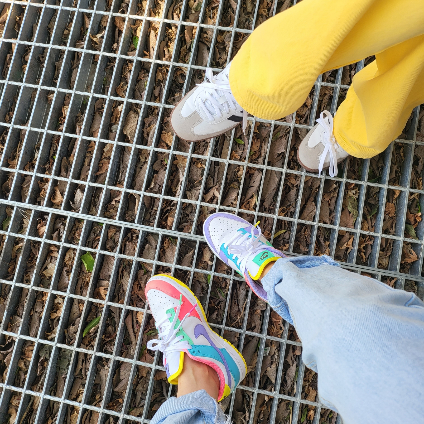 (W) Nike Dunk Low SE Candy 착용 스타일 - 1