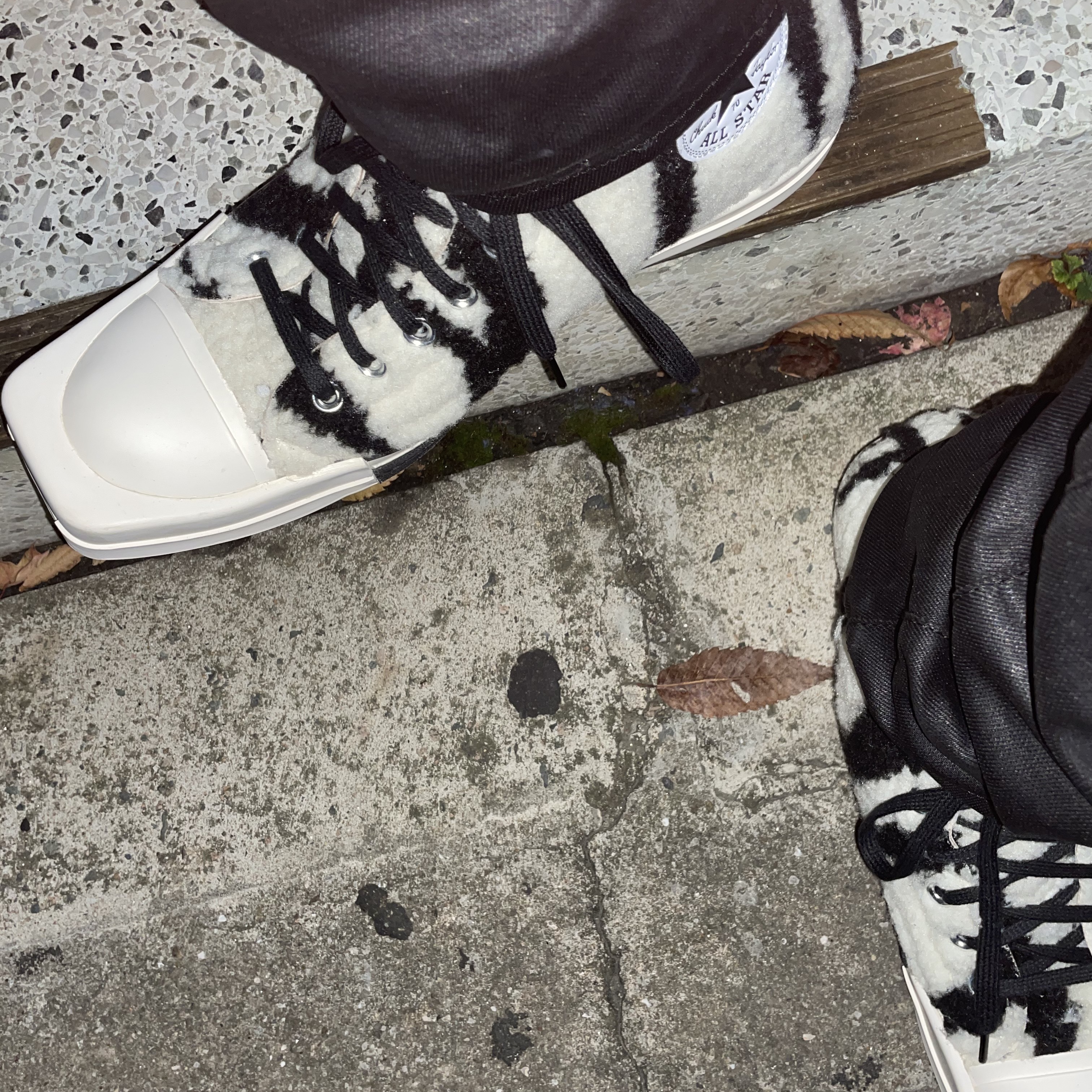 Converse x Drkshdw Turbodrk Chuck 70 Hi Lilly White 착용 스타일