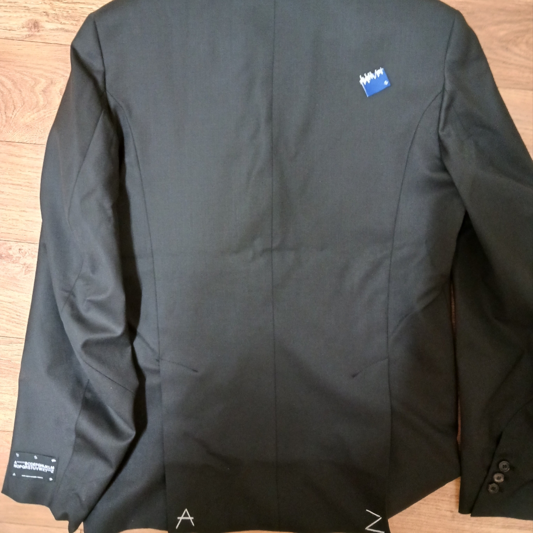 Zara x Ader Error Oversize Blazer Black 착용 스타일 - 2