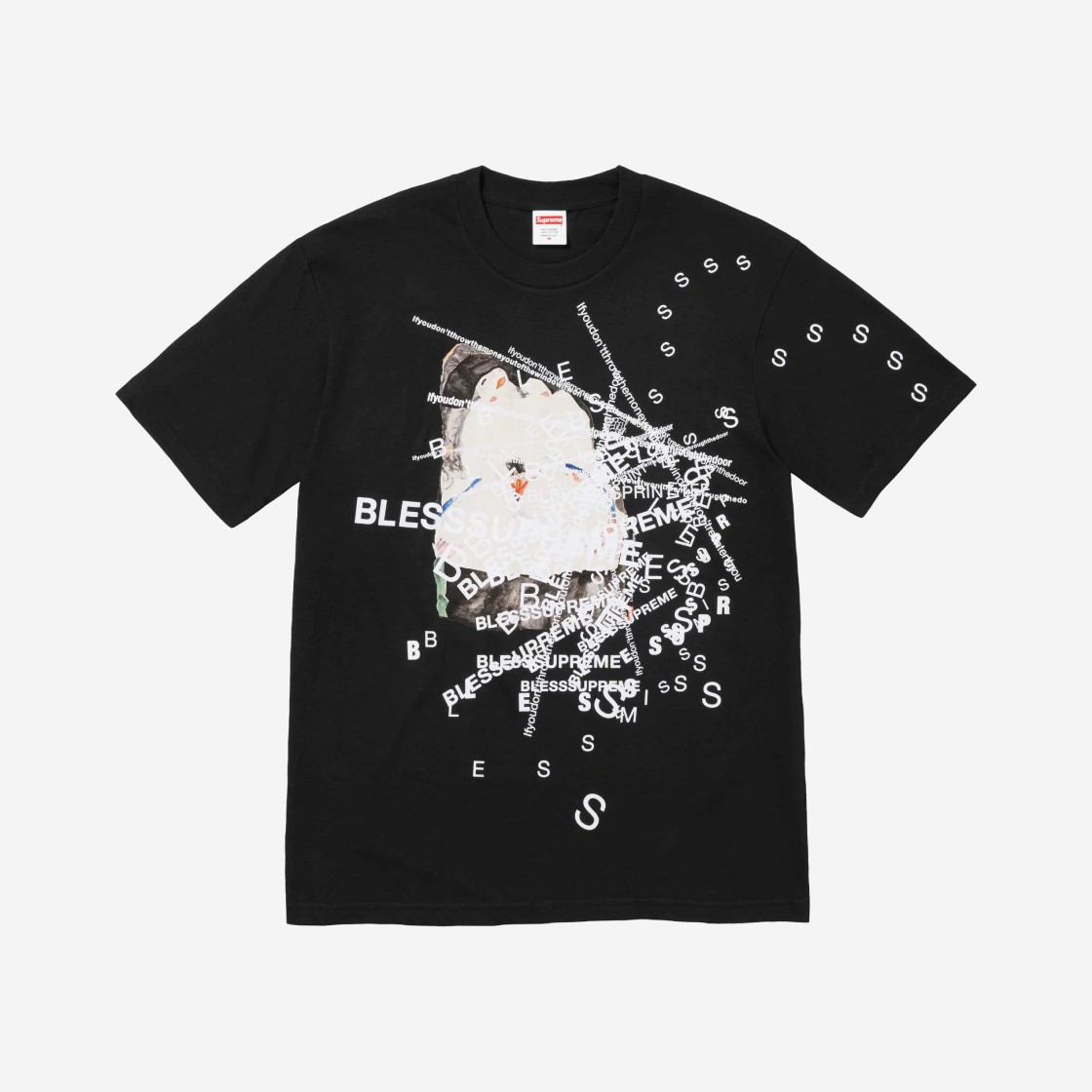 Supreme x Bless Observed in a Dream T-Shirt Black - 23FW 상세 이미지 1