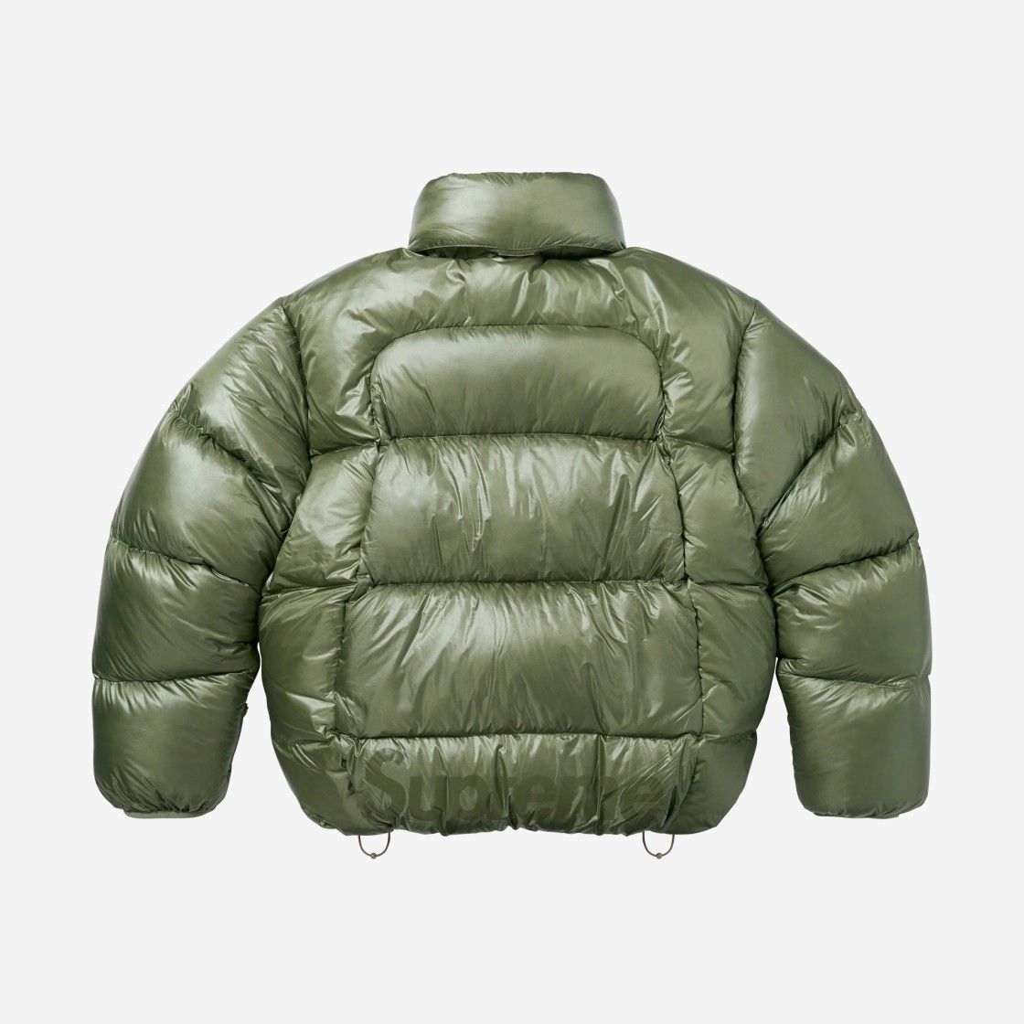 Supreme Featherweight Down Puffer Jacket Olive - 23FW 상세 이미지 3