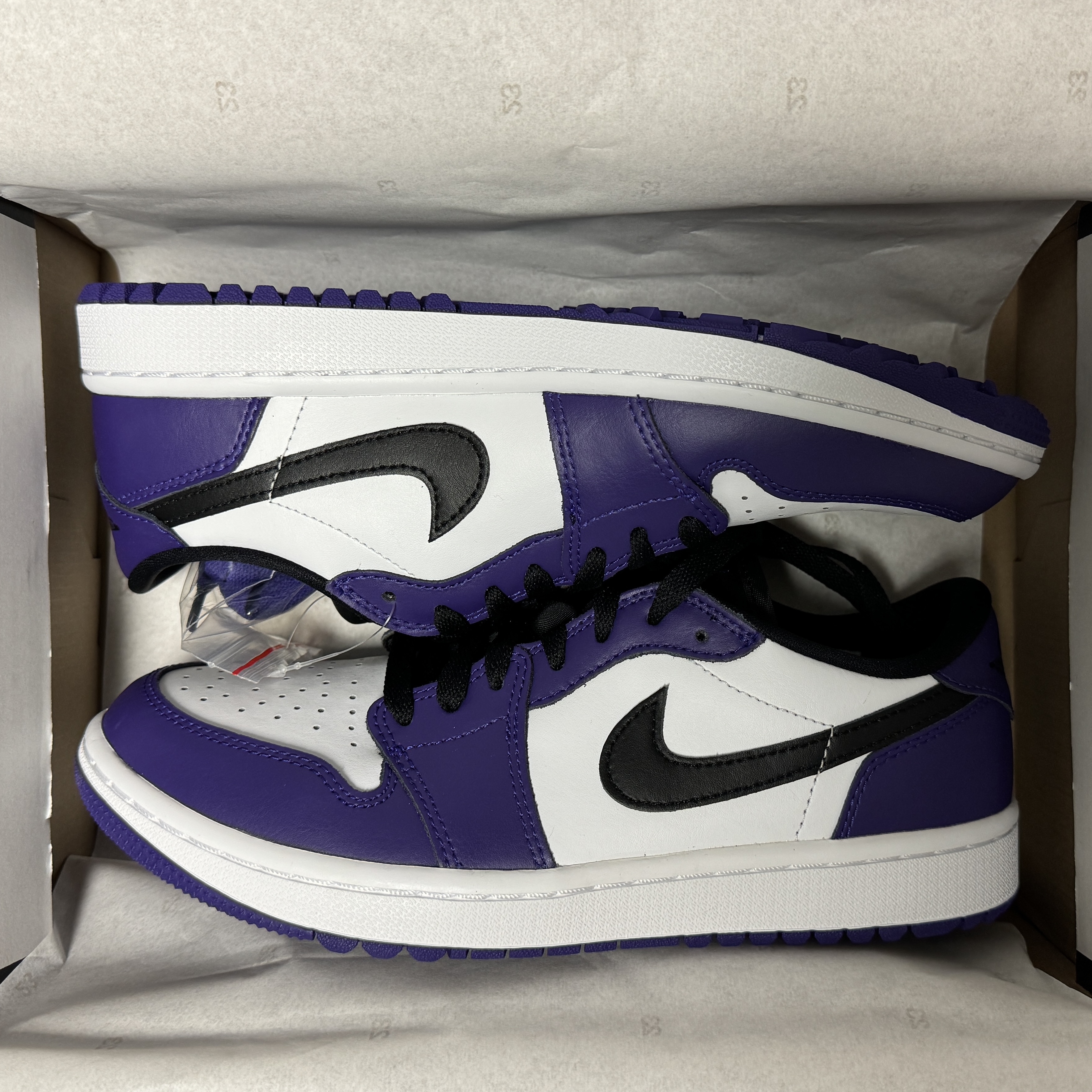 Jordan 1 Low Golf Court Purple 착용 스타일