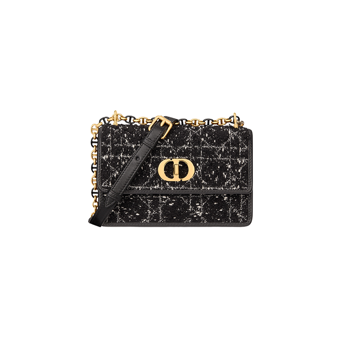 Dior Miss Caro Mini Bag Black Tweed 상세 이미지 1