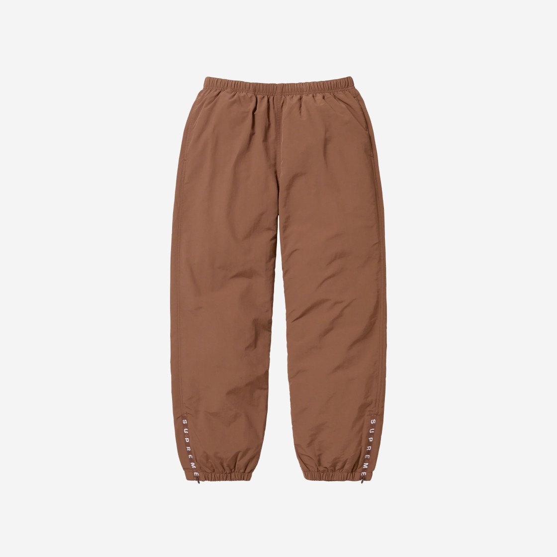 Supreme Warm Up Pants Brown - 23FW 상세 이미지 1