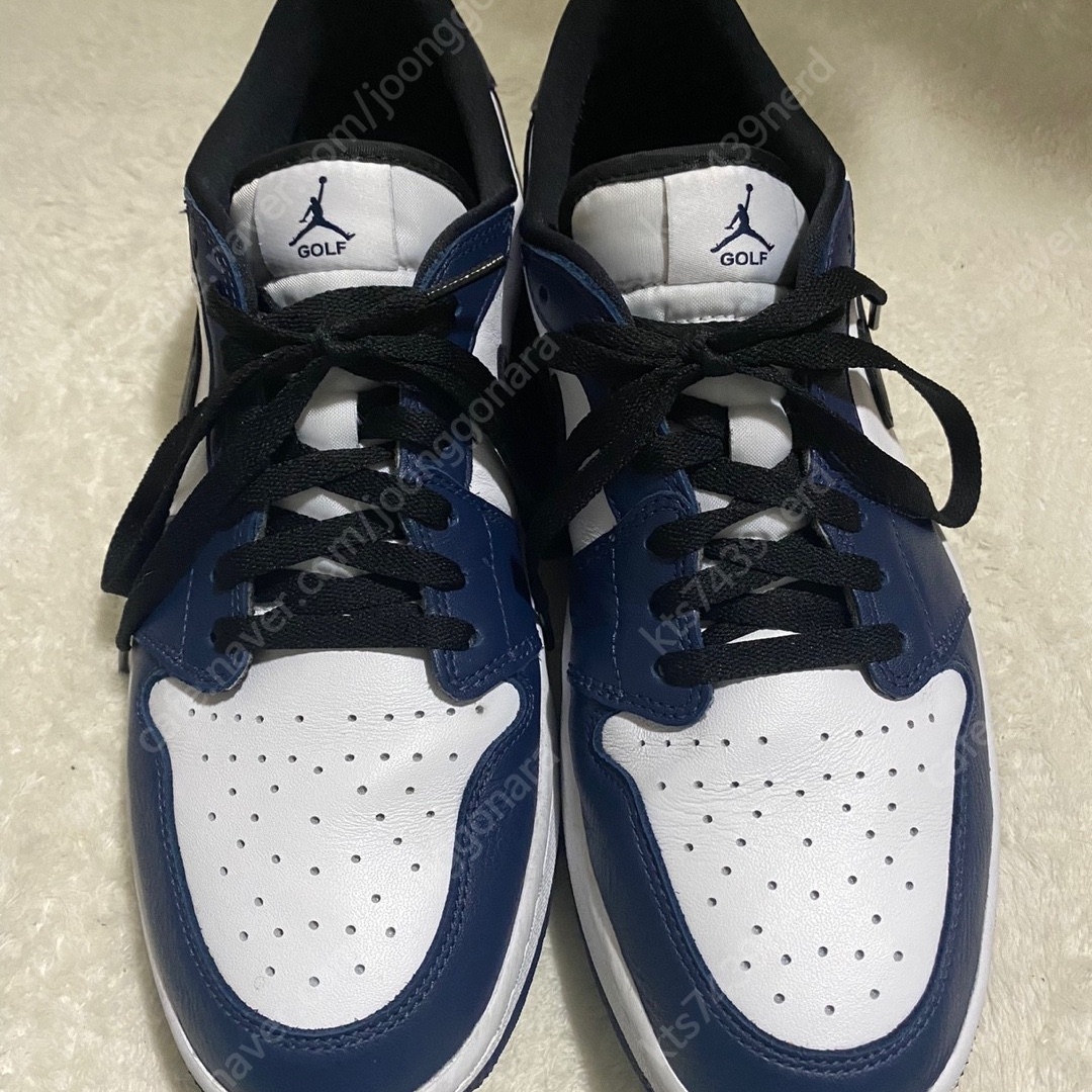 Jordan 1 Low Golf Midnight Navy 착용 스타일