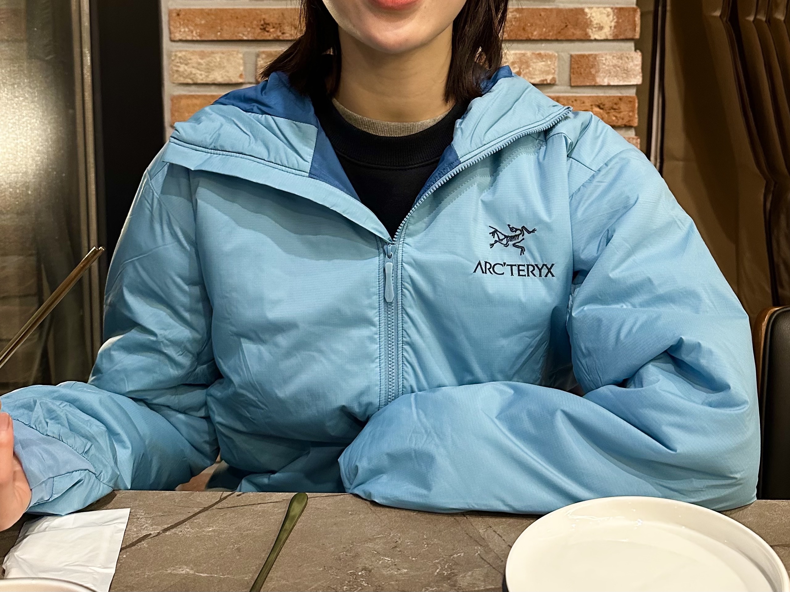 Arc'teryx Atom LT Hoody Solace 착용 스타일