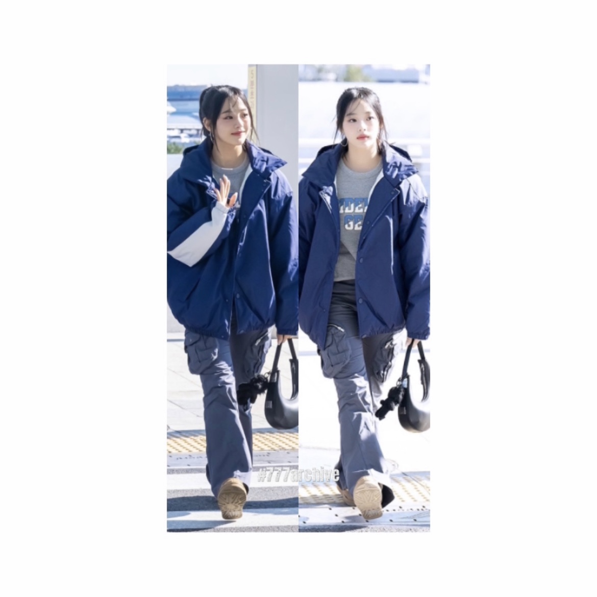 (W) UGG Classic Sweater Letter Boots Chestnut, (W) UGG Classic Sweater Letter Tall Boots Chestnut 착용 스타일 - 6