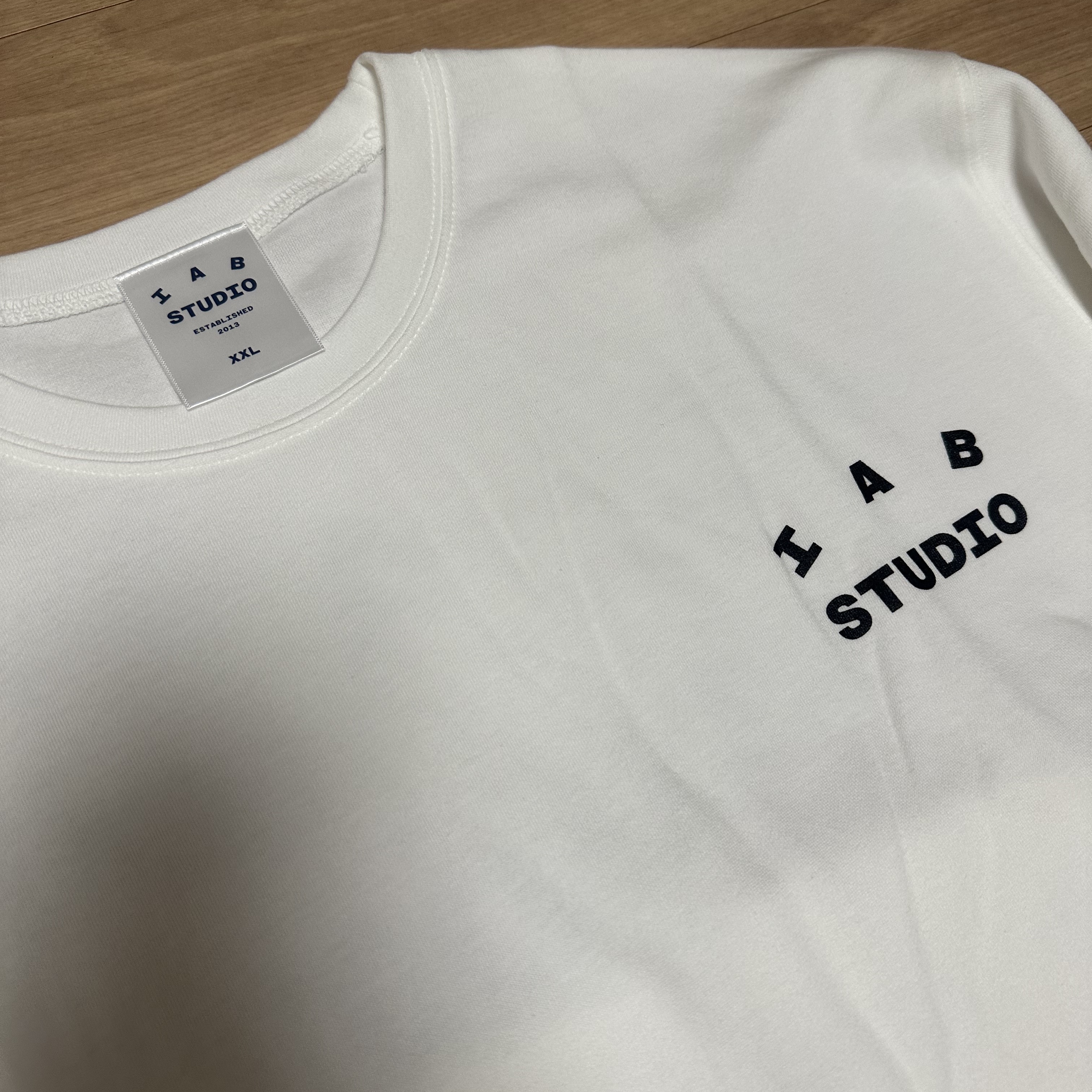 IAB Studio T-Shirt White - 23FW 착용 스타일 - 1